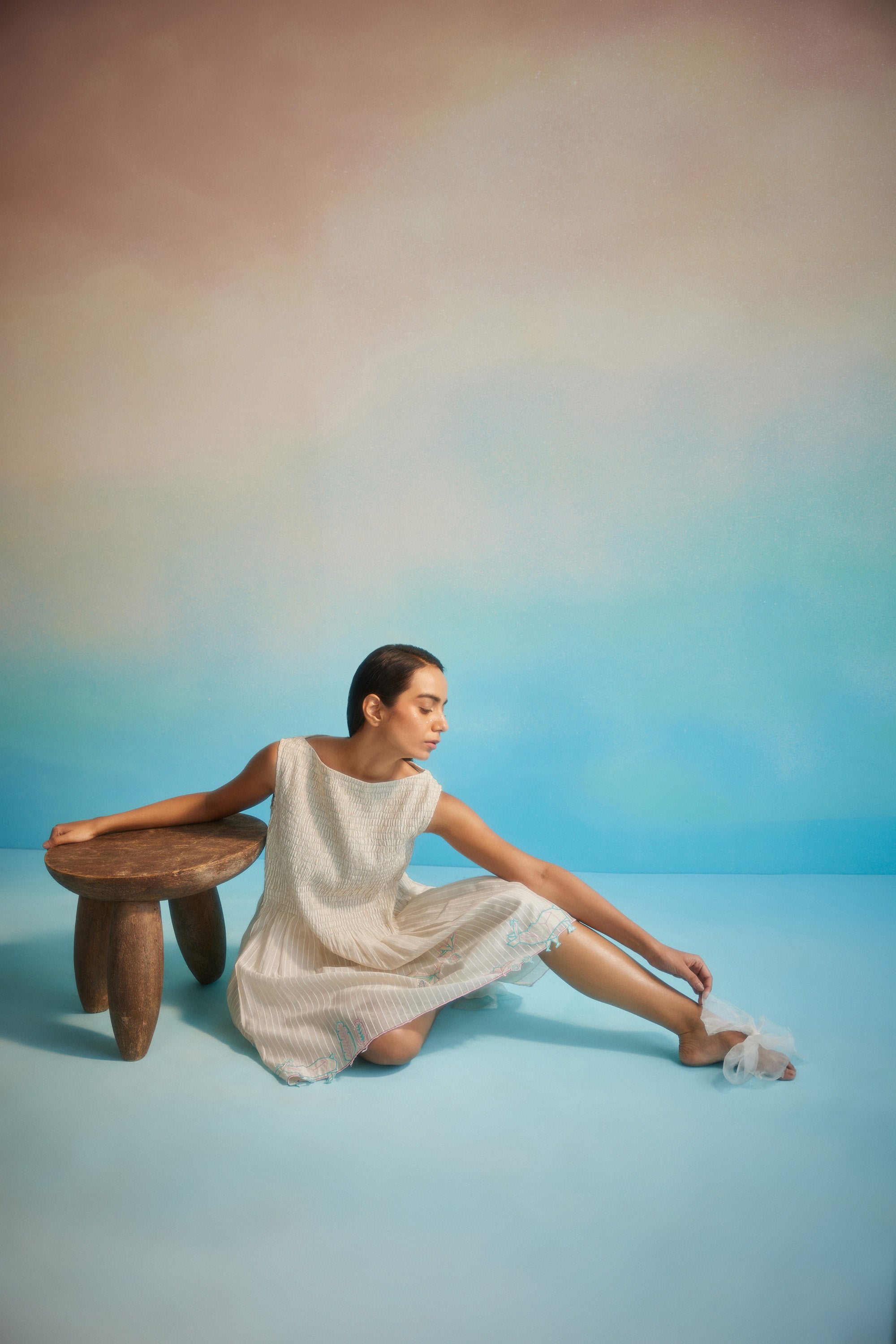 Miyabi Ruching Dress