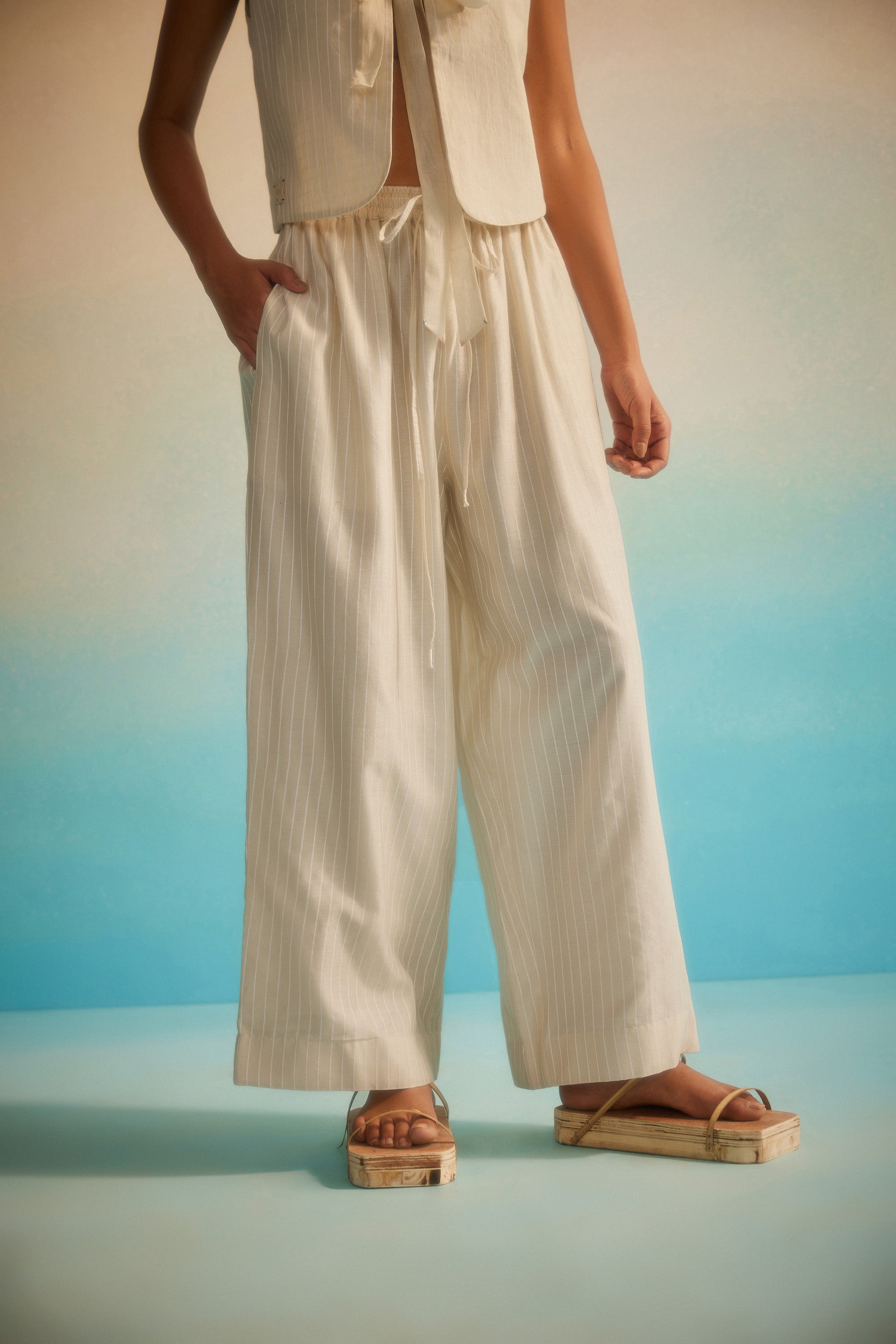 Hama Akari Stripe Pants