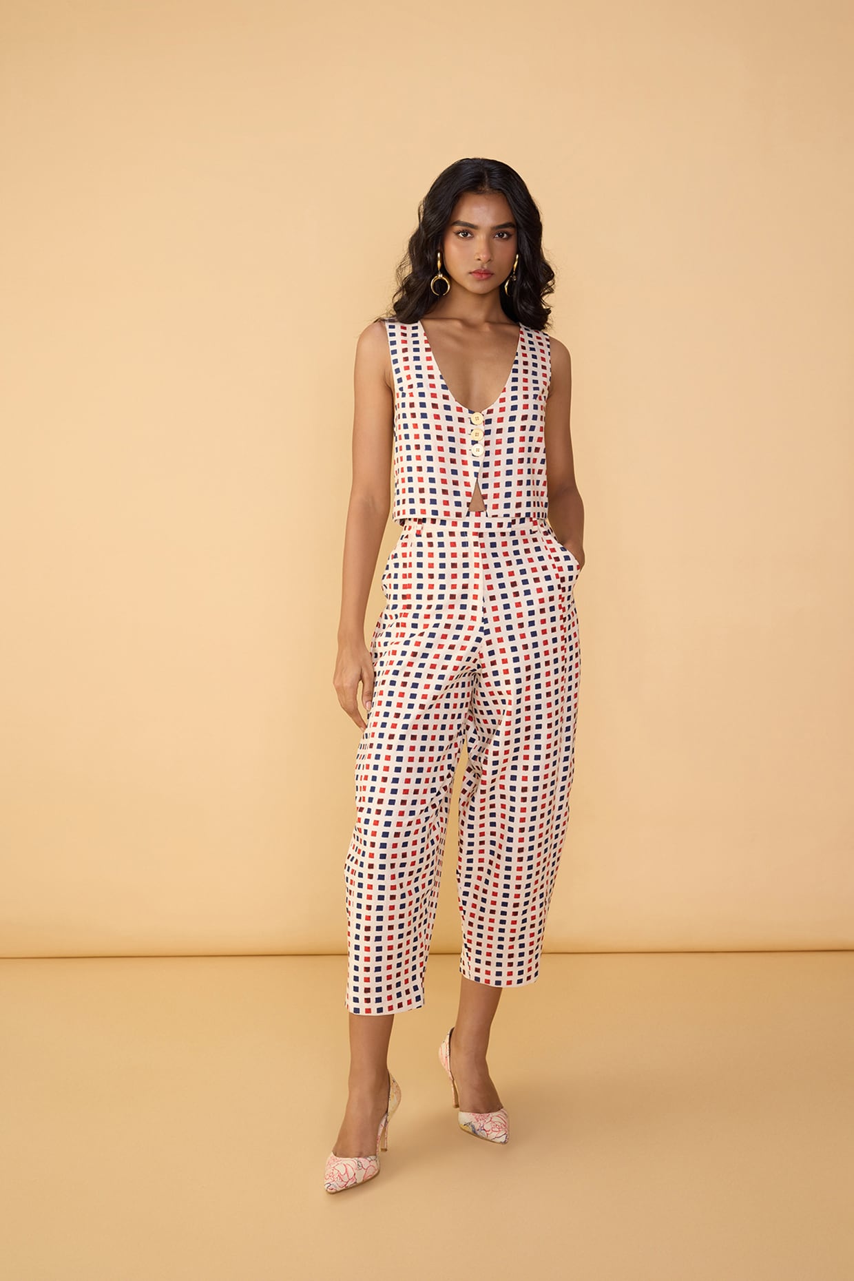 Delfie Waistcoat & Loly Trousers