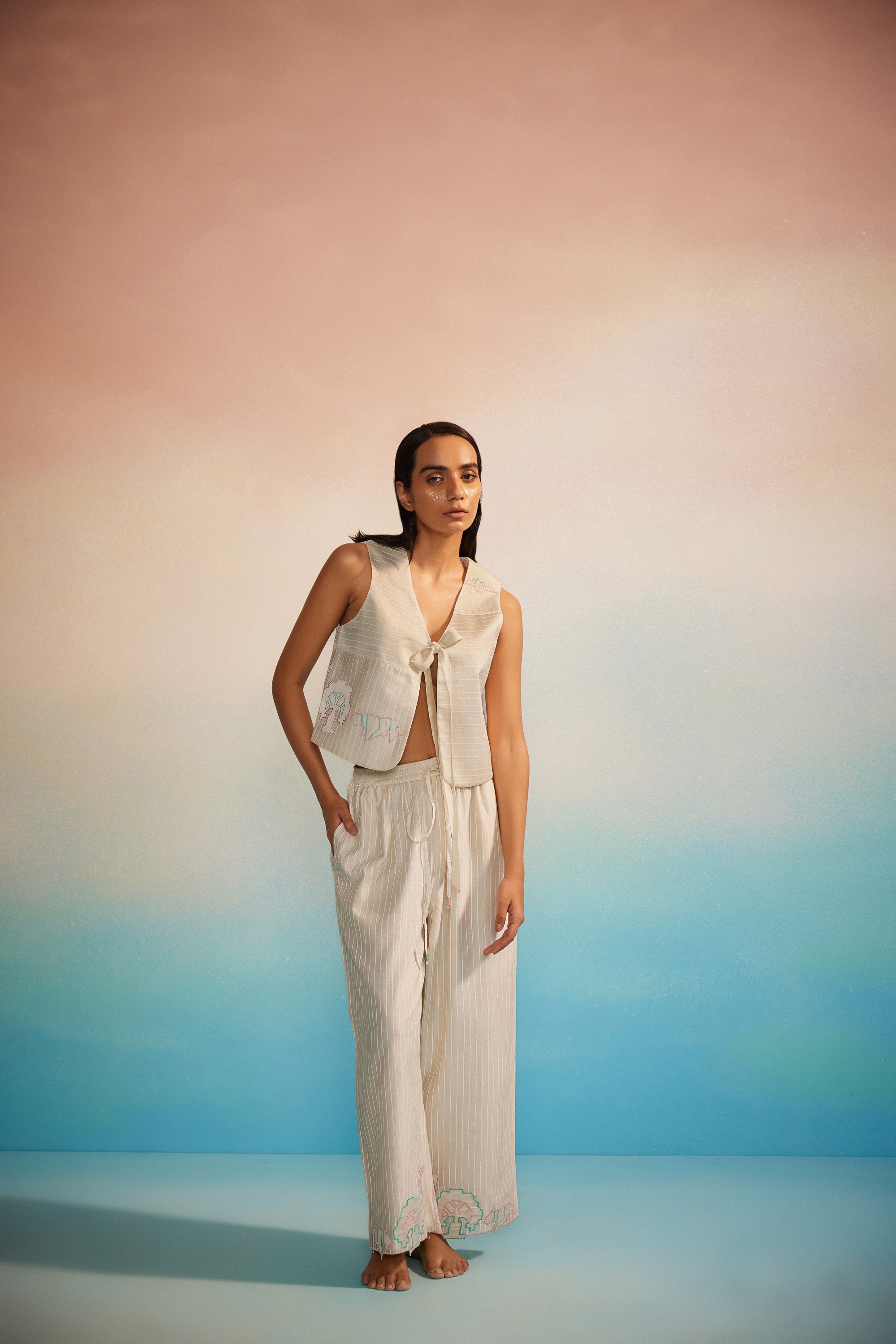 Hiroko Pleated Dress Set