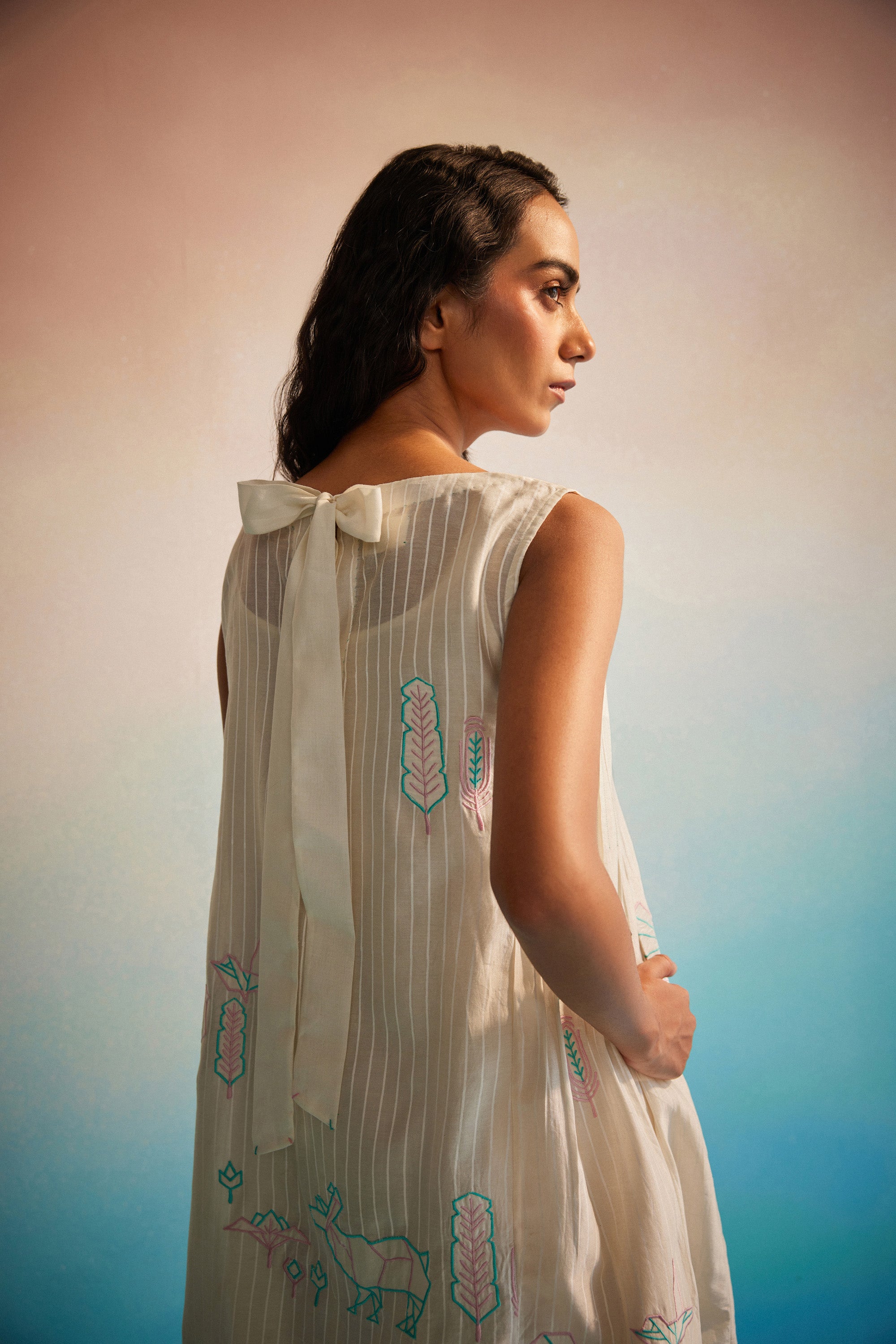 Hiroko Pleated Dress Set