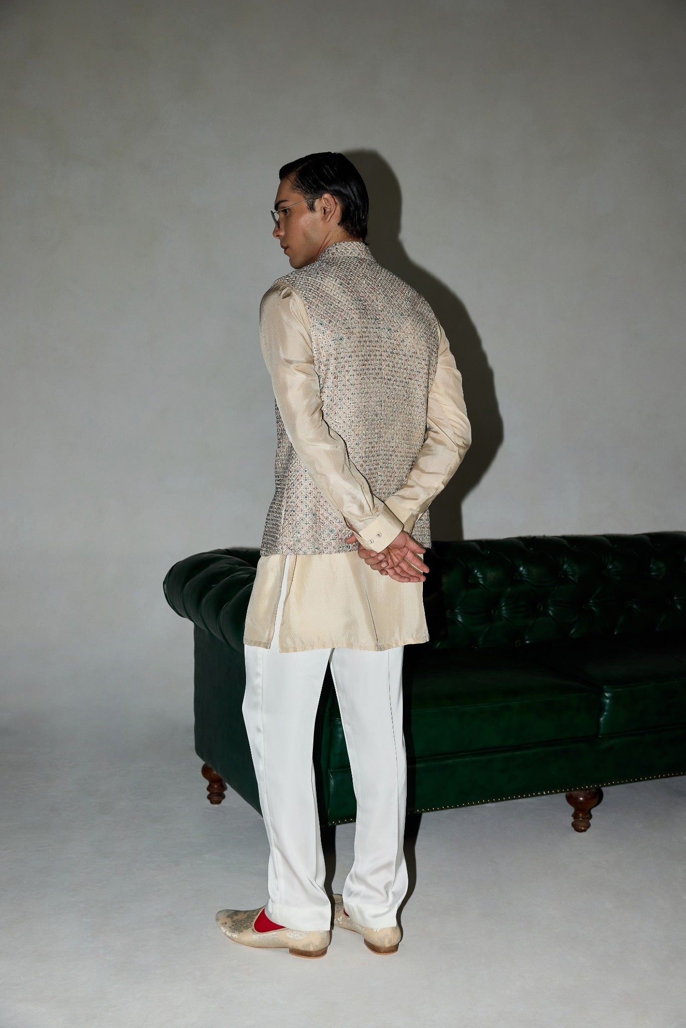 Candy Nehru Jacket Set