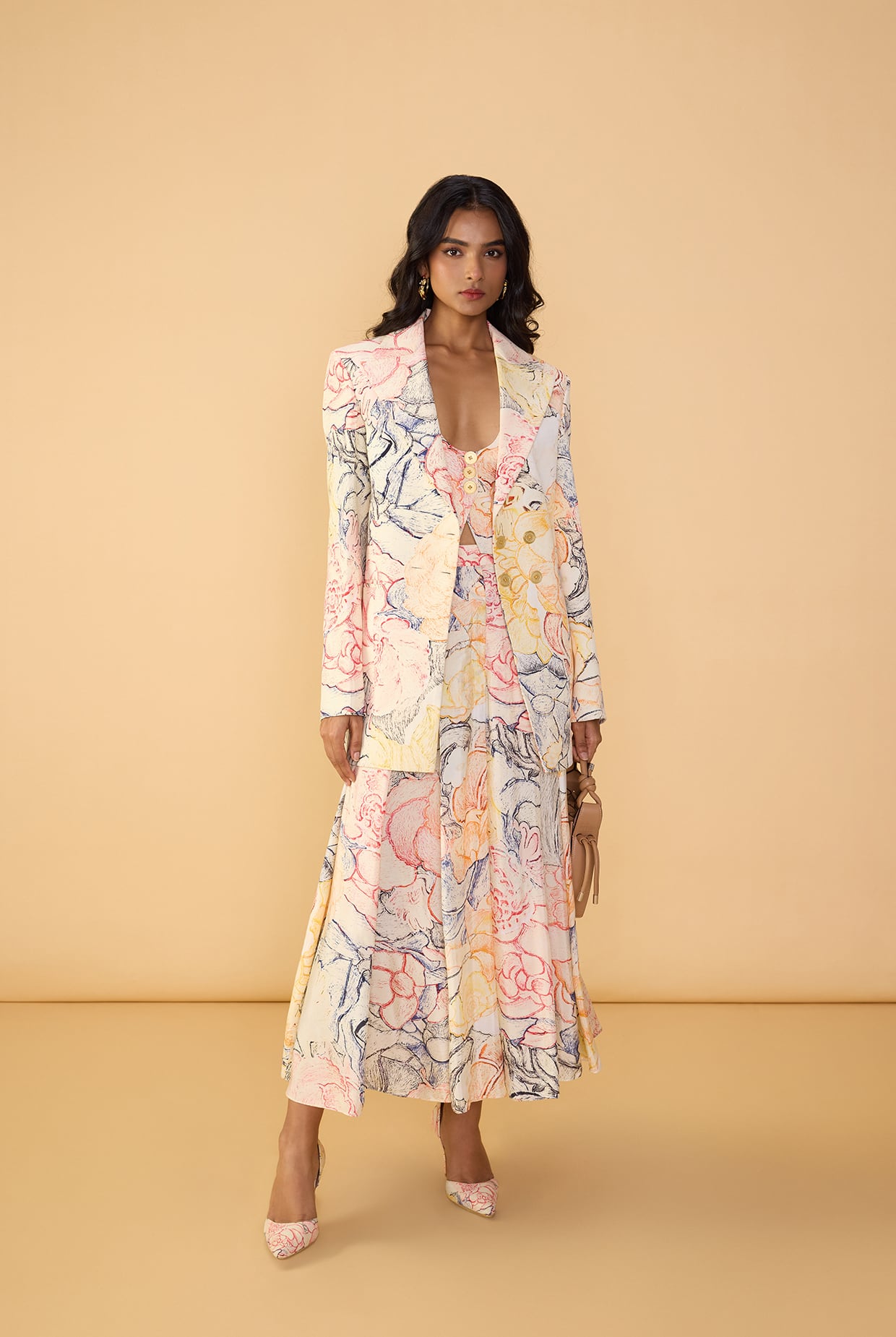 Miranda Blazer, Delfie Waistcoat & Polina Trousers