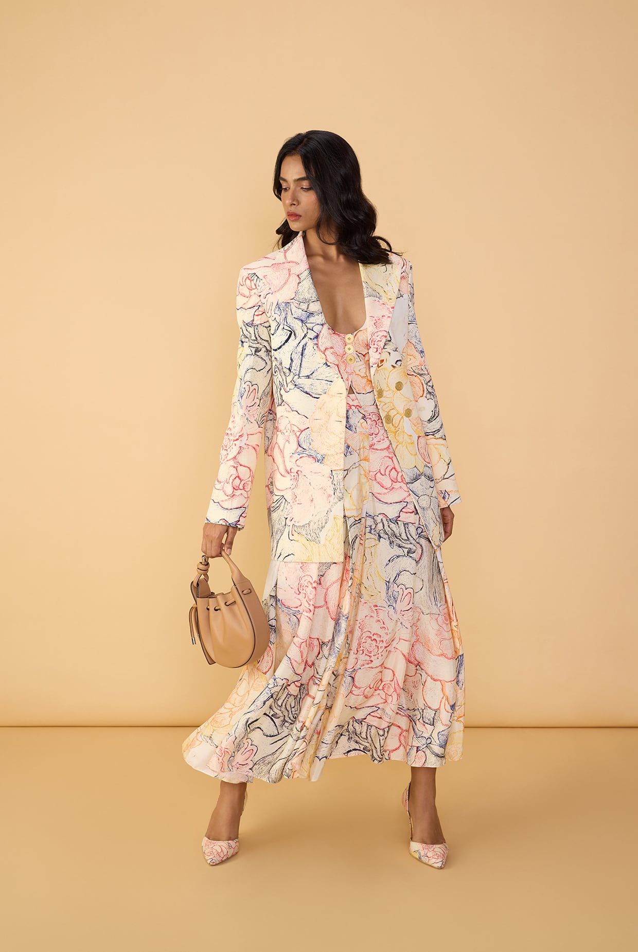 Miranda Blazer, Delfie Waistcoat & Polina Trousers