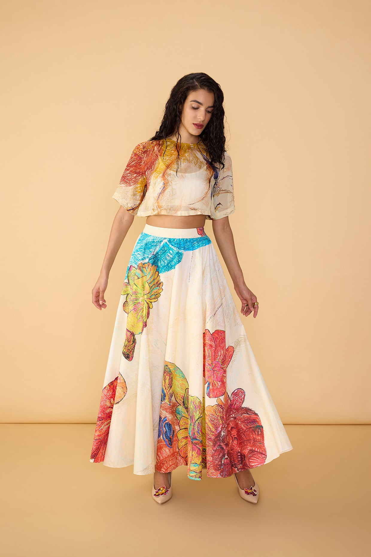 Rosetta Blouse & Dracy Skirt