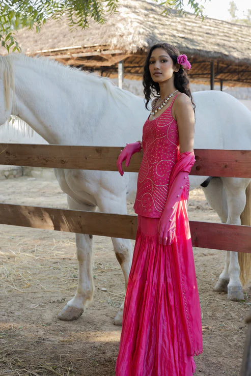 Dark Pink Noor Set