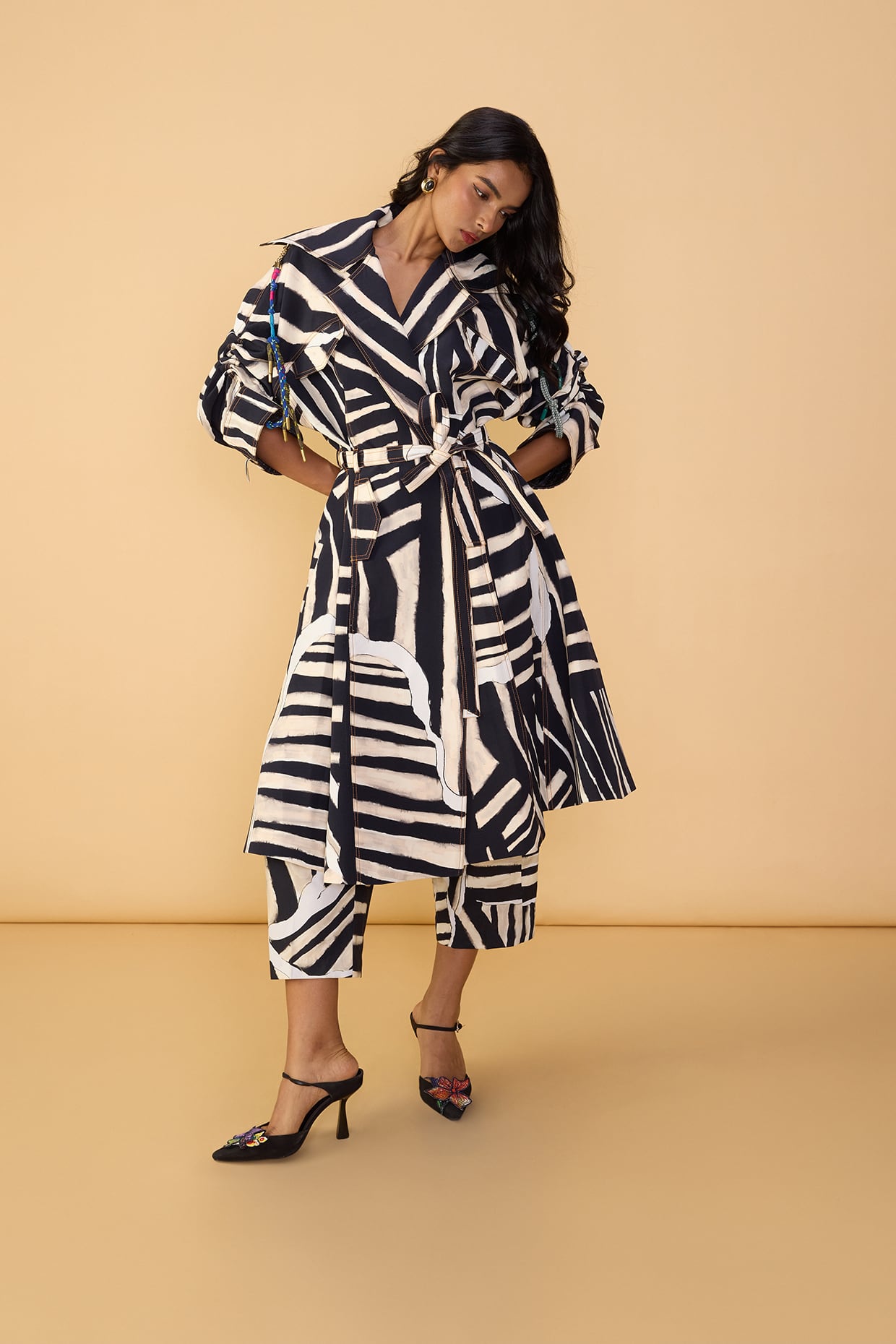 Helena Trench & Loly Trousers