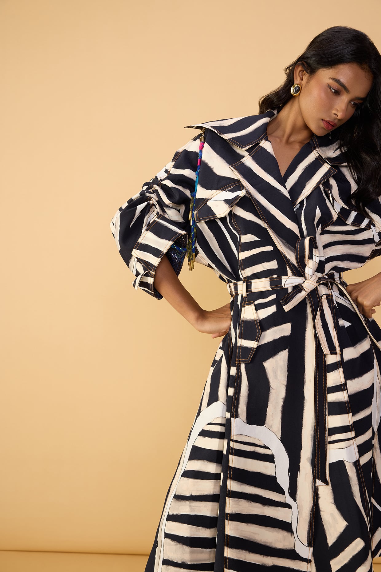 Helena Trench & Loly Trousers