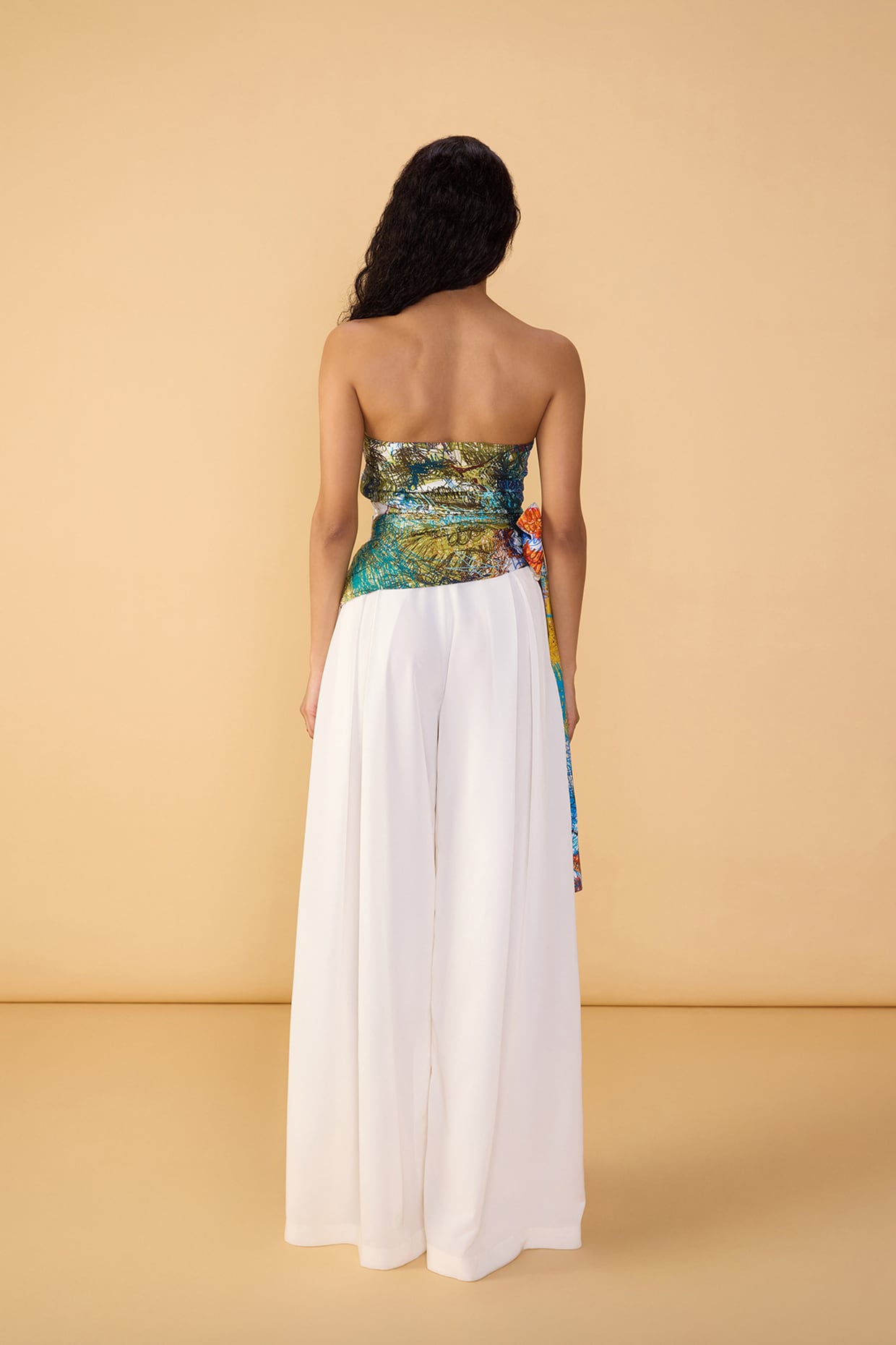 Amina Blouse & Saylor Palazzo