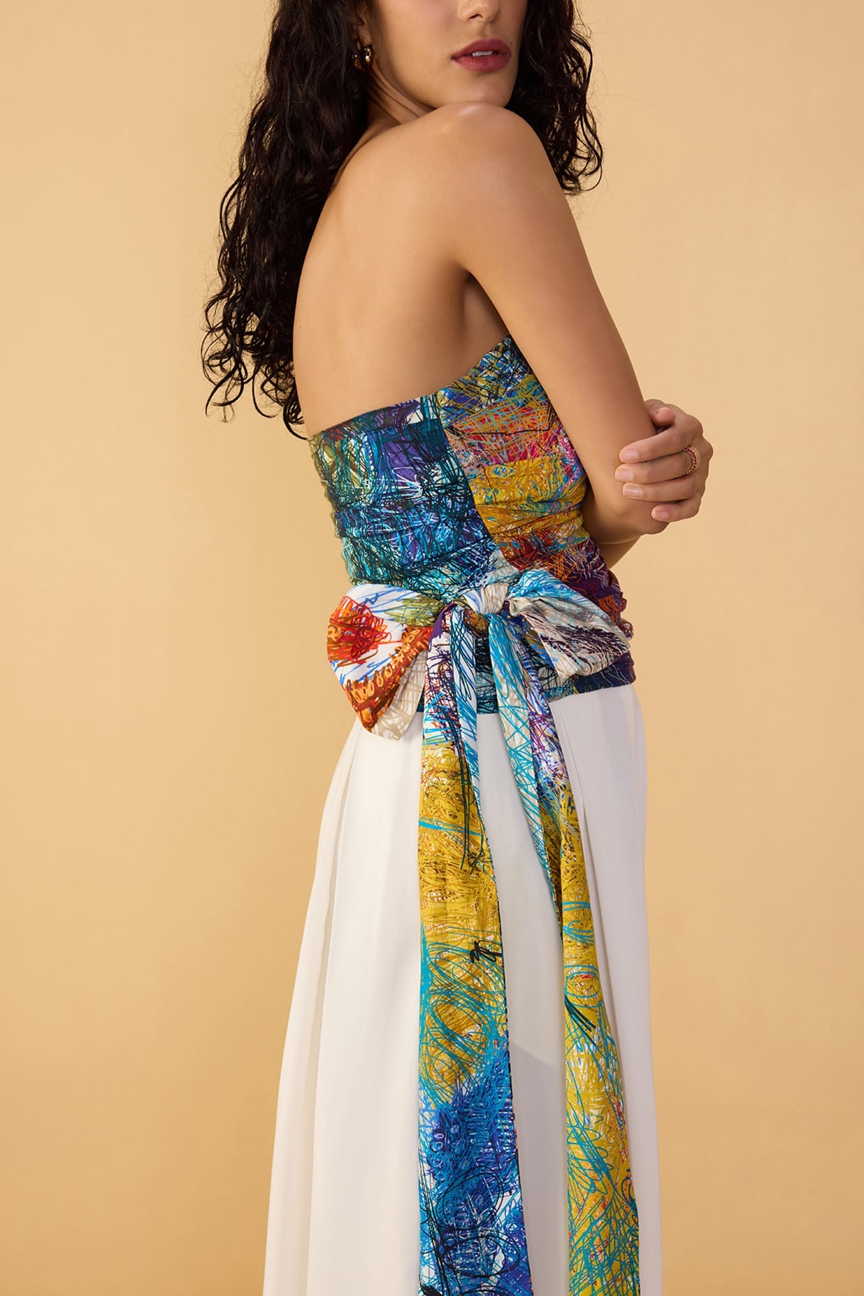 Amina Blouse & Saylor Palazzo