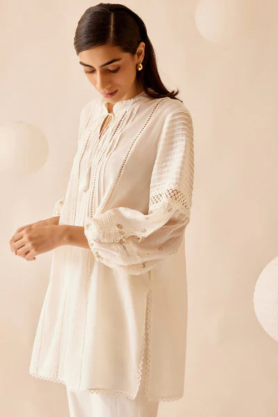 Cecile Tunic - Ivory