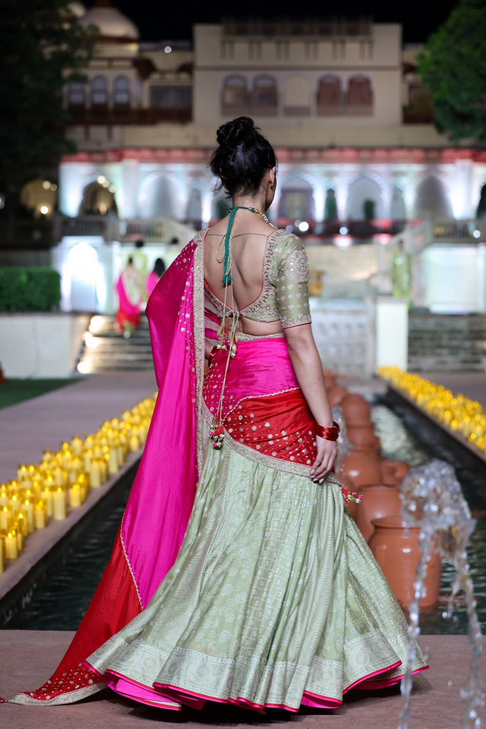 Jarokha Lehenga Set