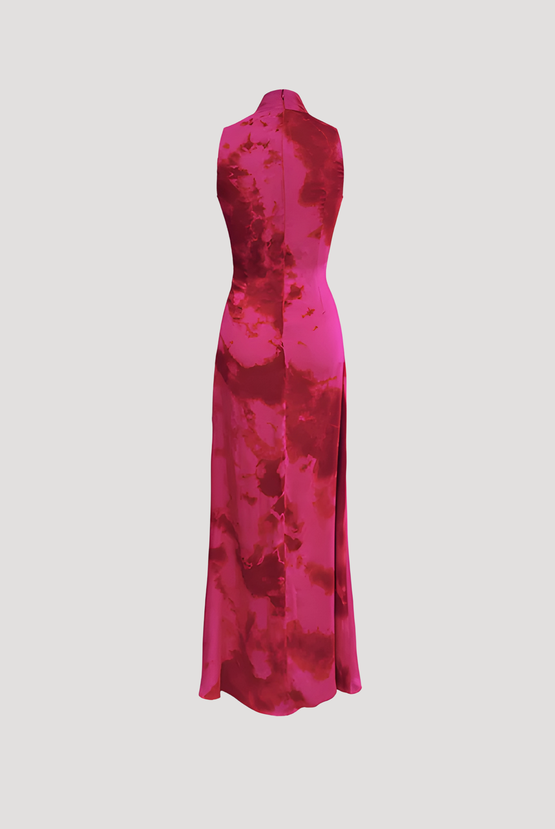 Kiara Draped Dress in Pink