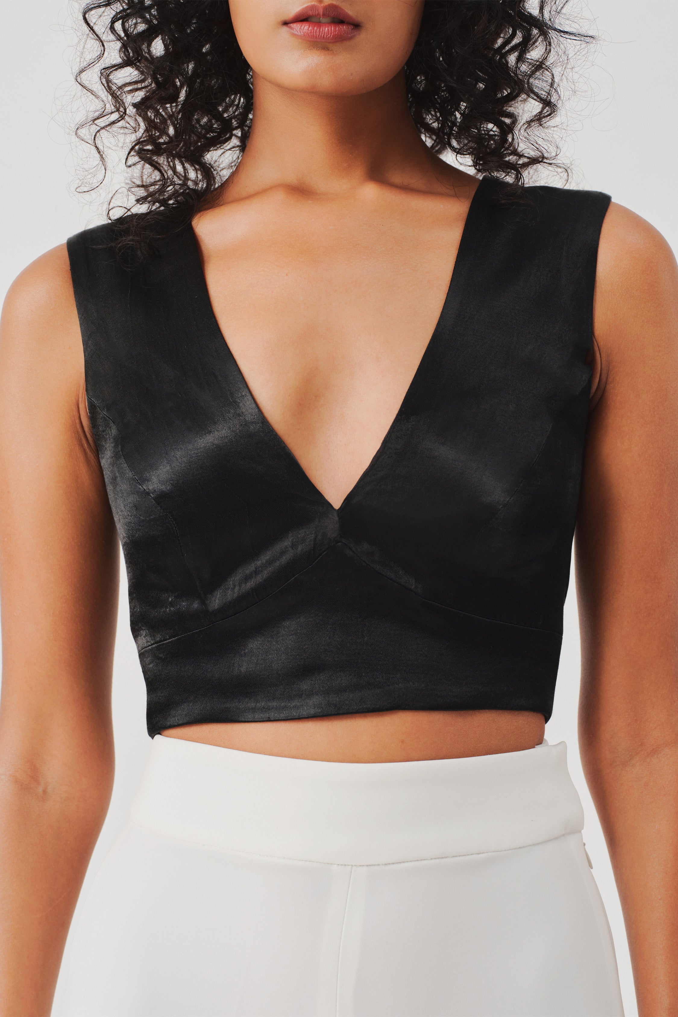 Canopy Clouds Blouse in Black