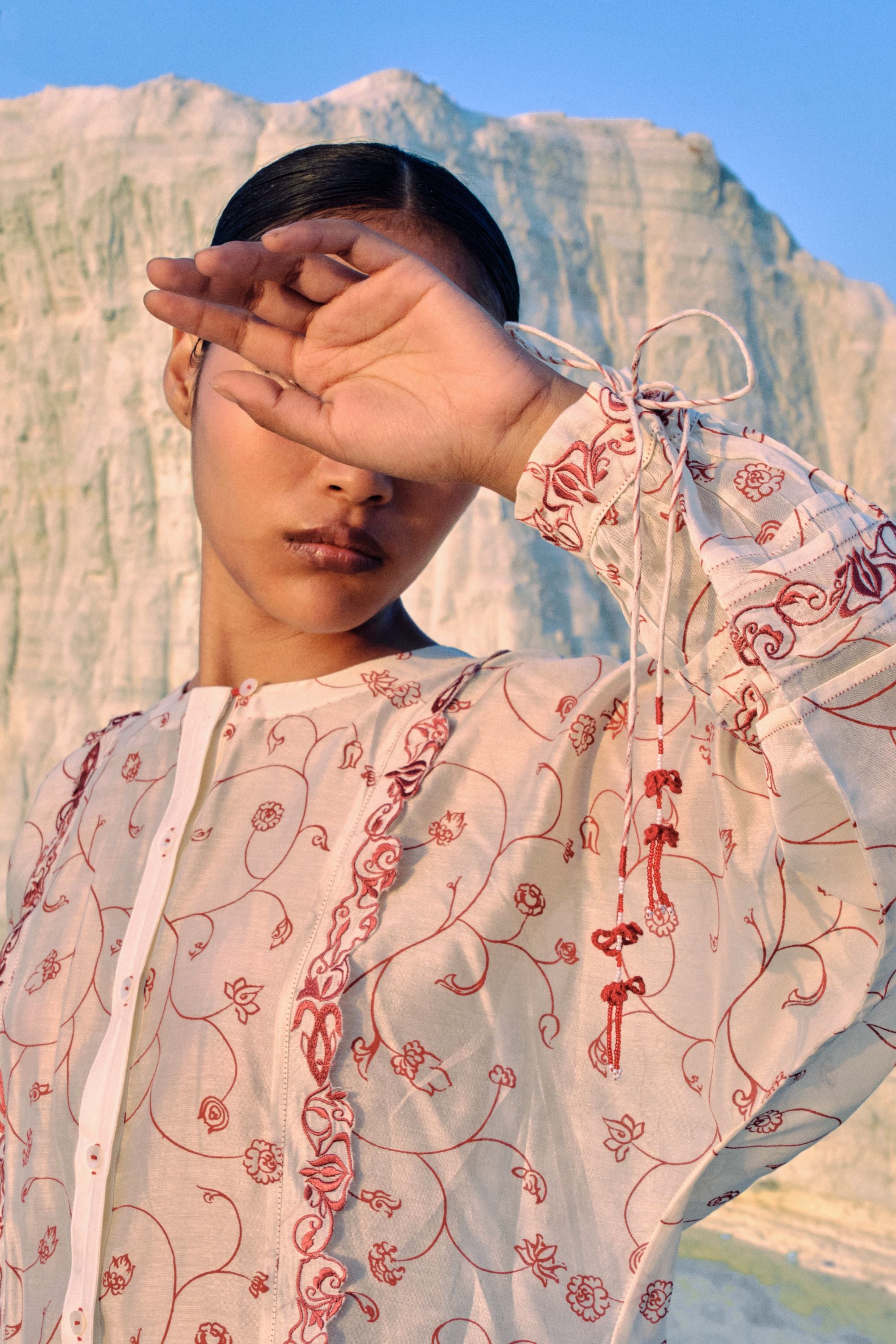 Athena Red JAAL Dolman Shirt