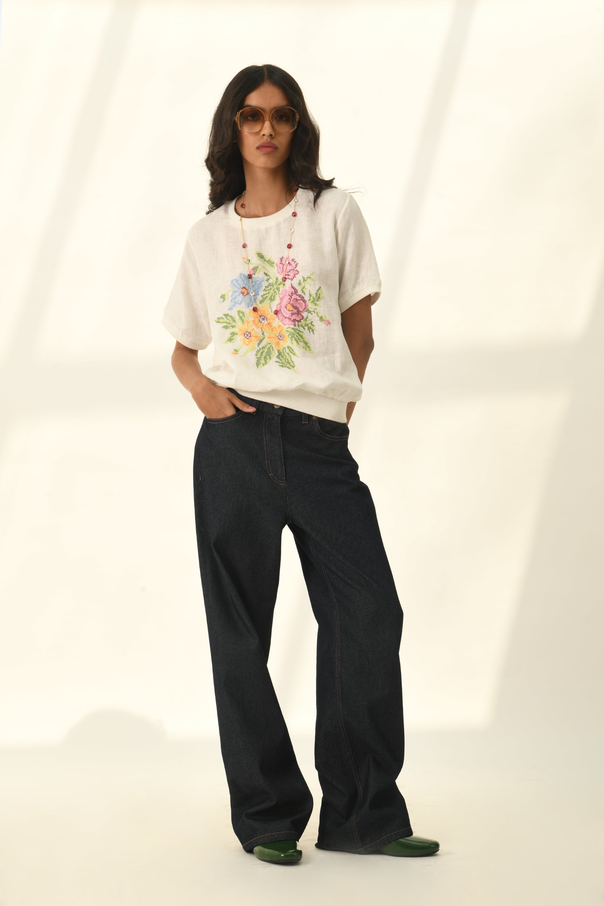 Ekstase Embroidered Top