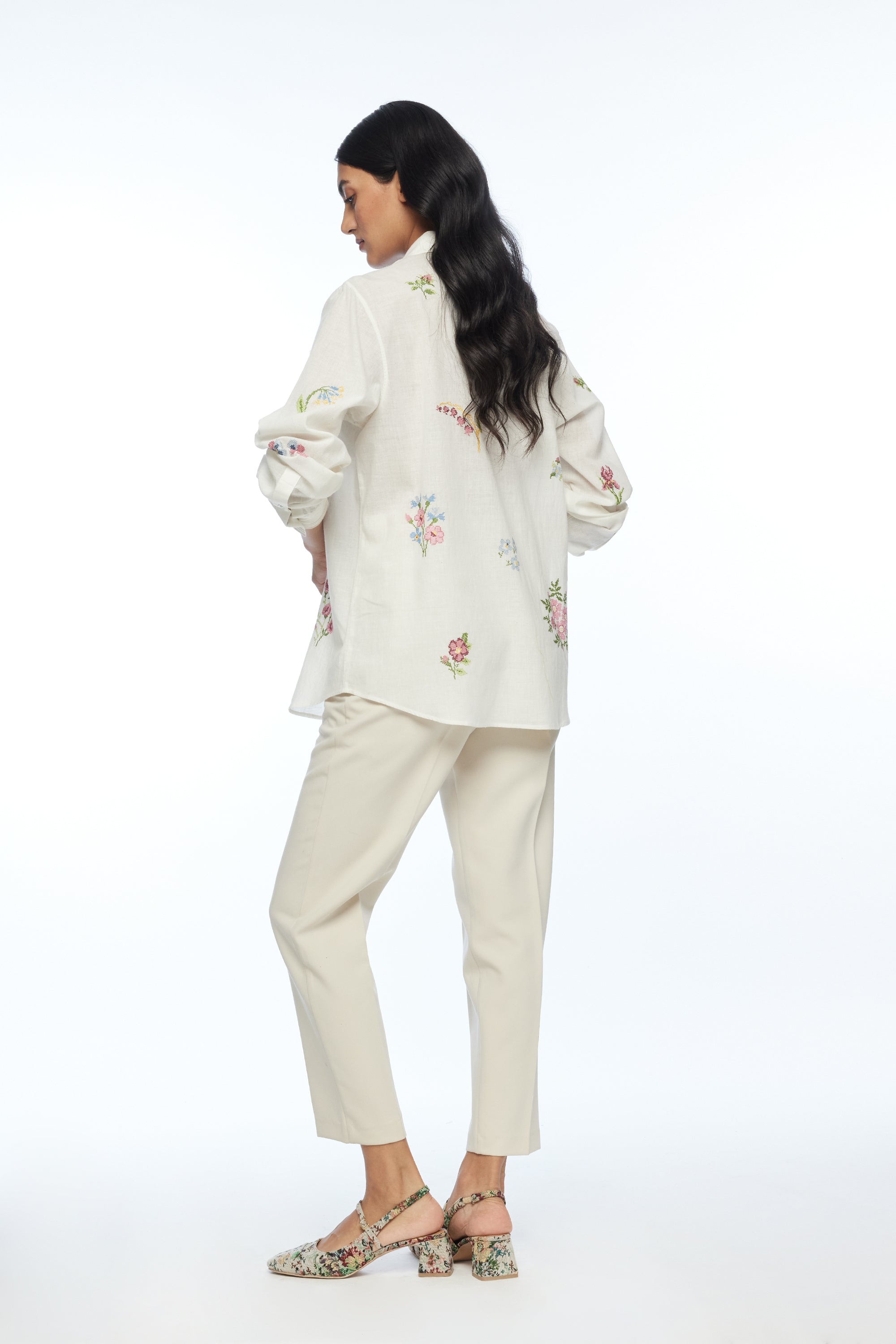 Glabrifolia Cross Stitch Shirt