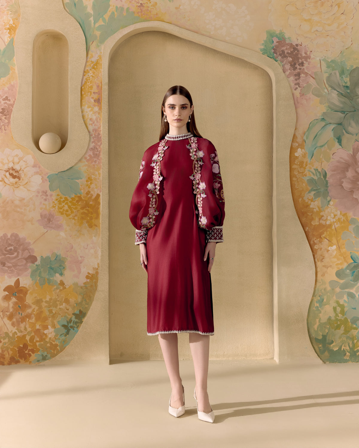 Ruby Floral Bloom Dress