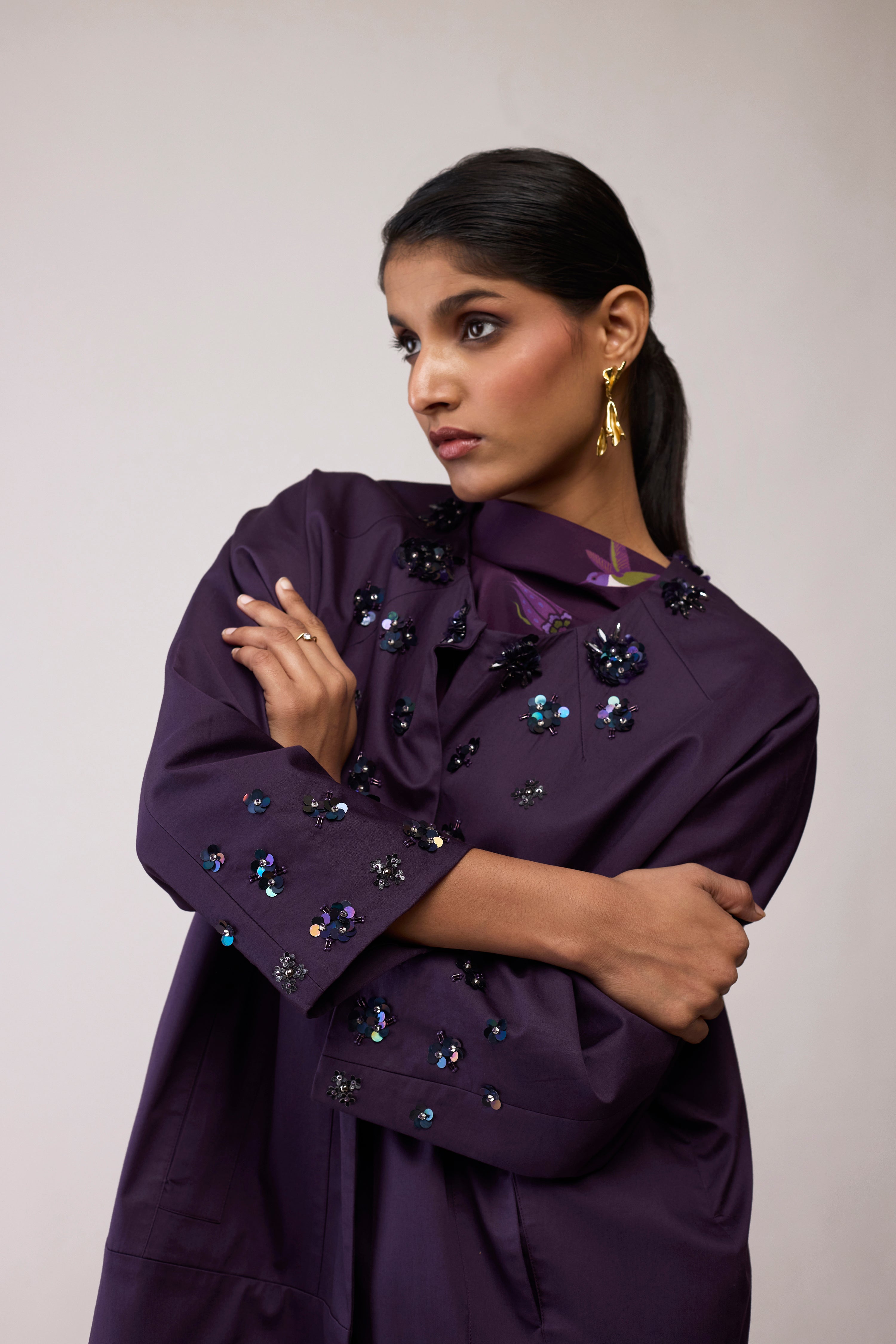 DIANA JACKET- PURPLE