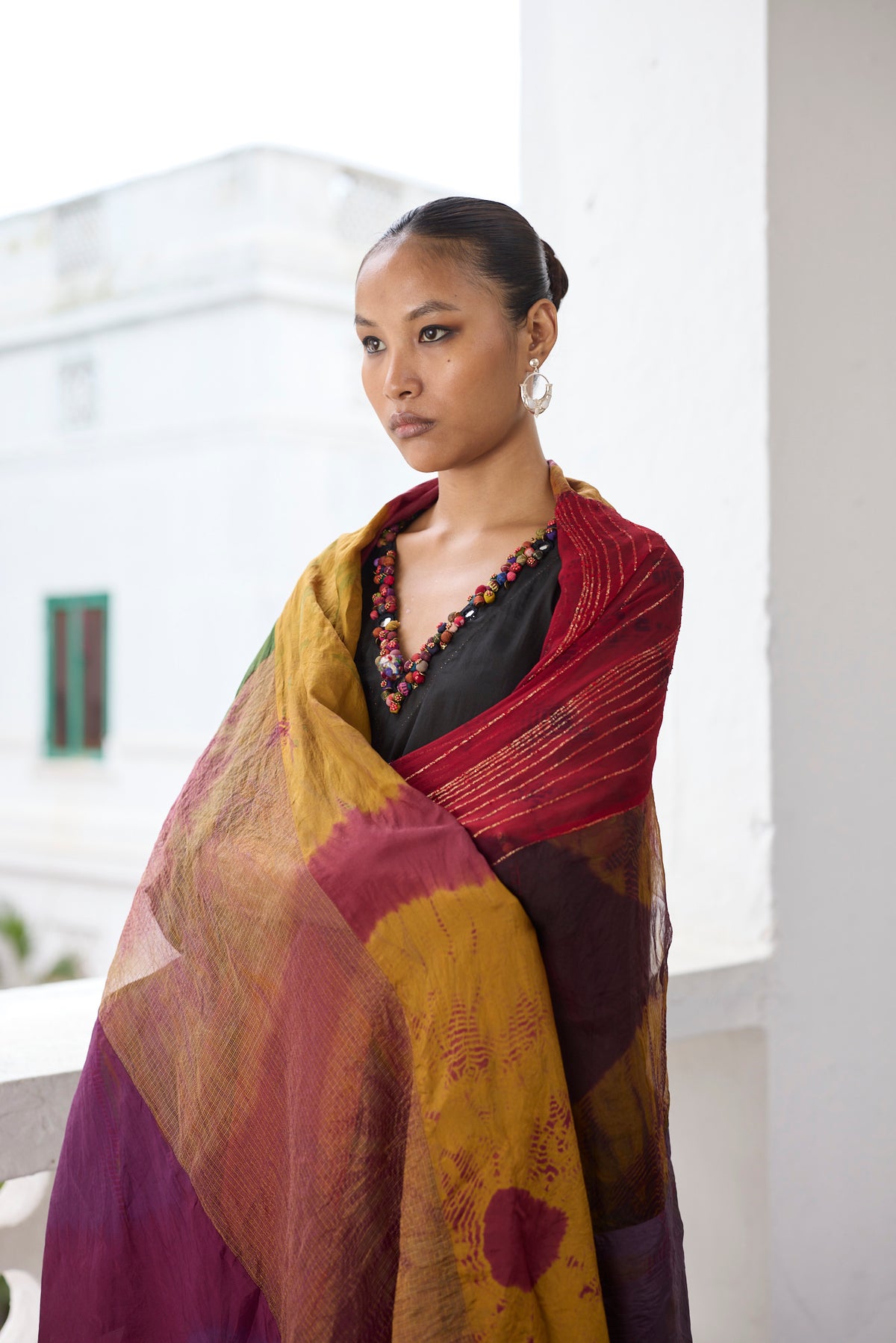 Multi Impasto Dupatta