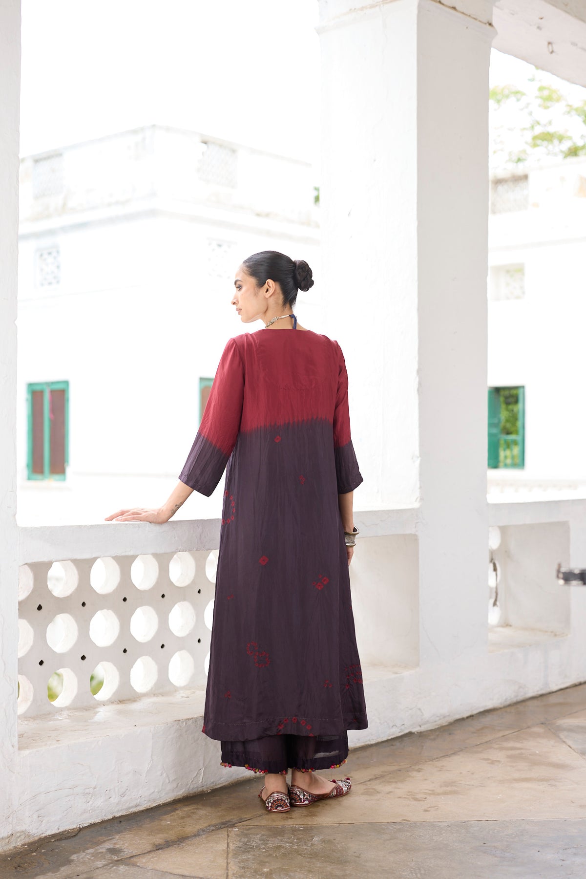 Multi Bask Tunic Set