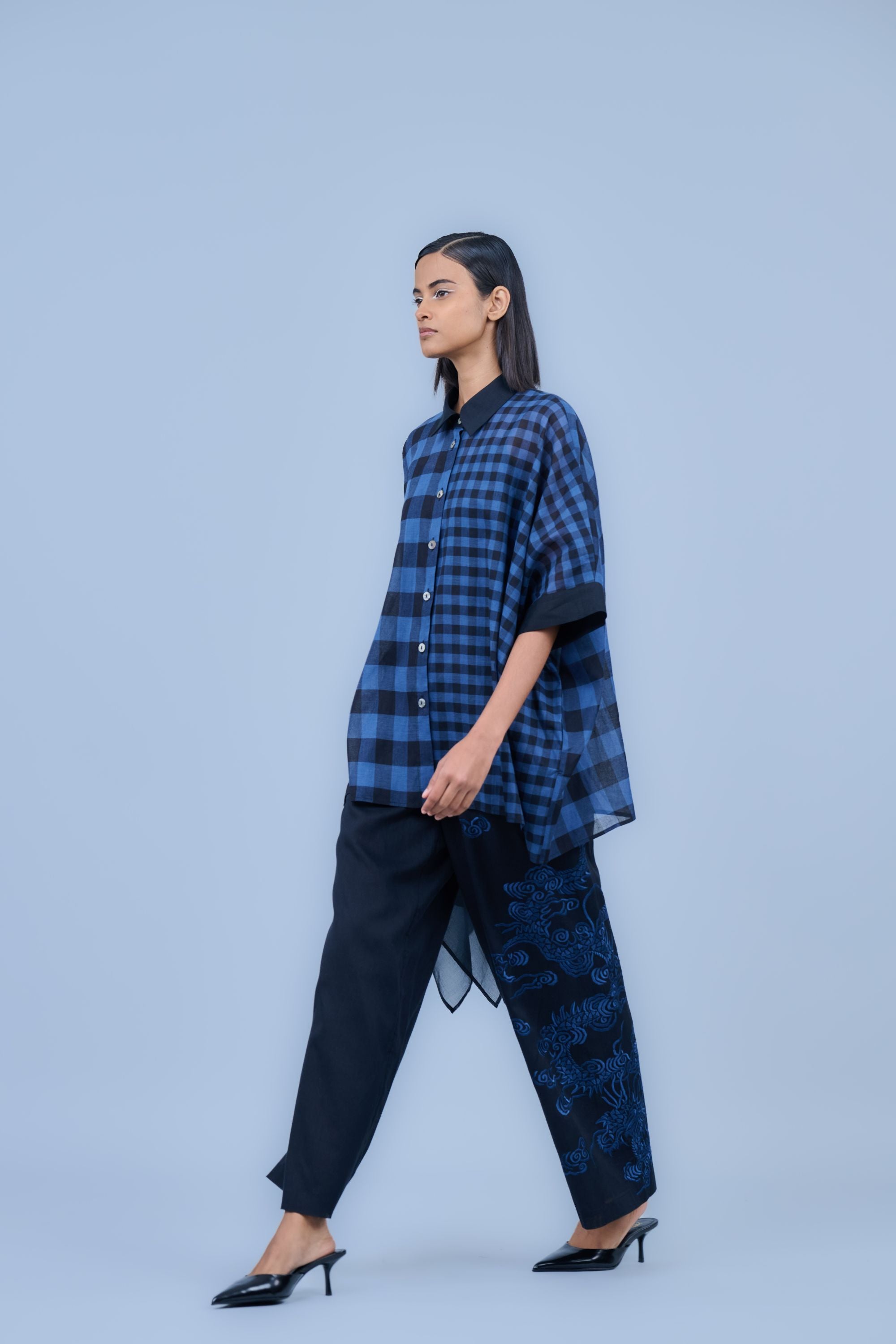 Space Yarn Dyed Cotton Shirt