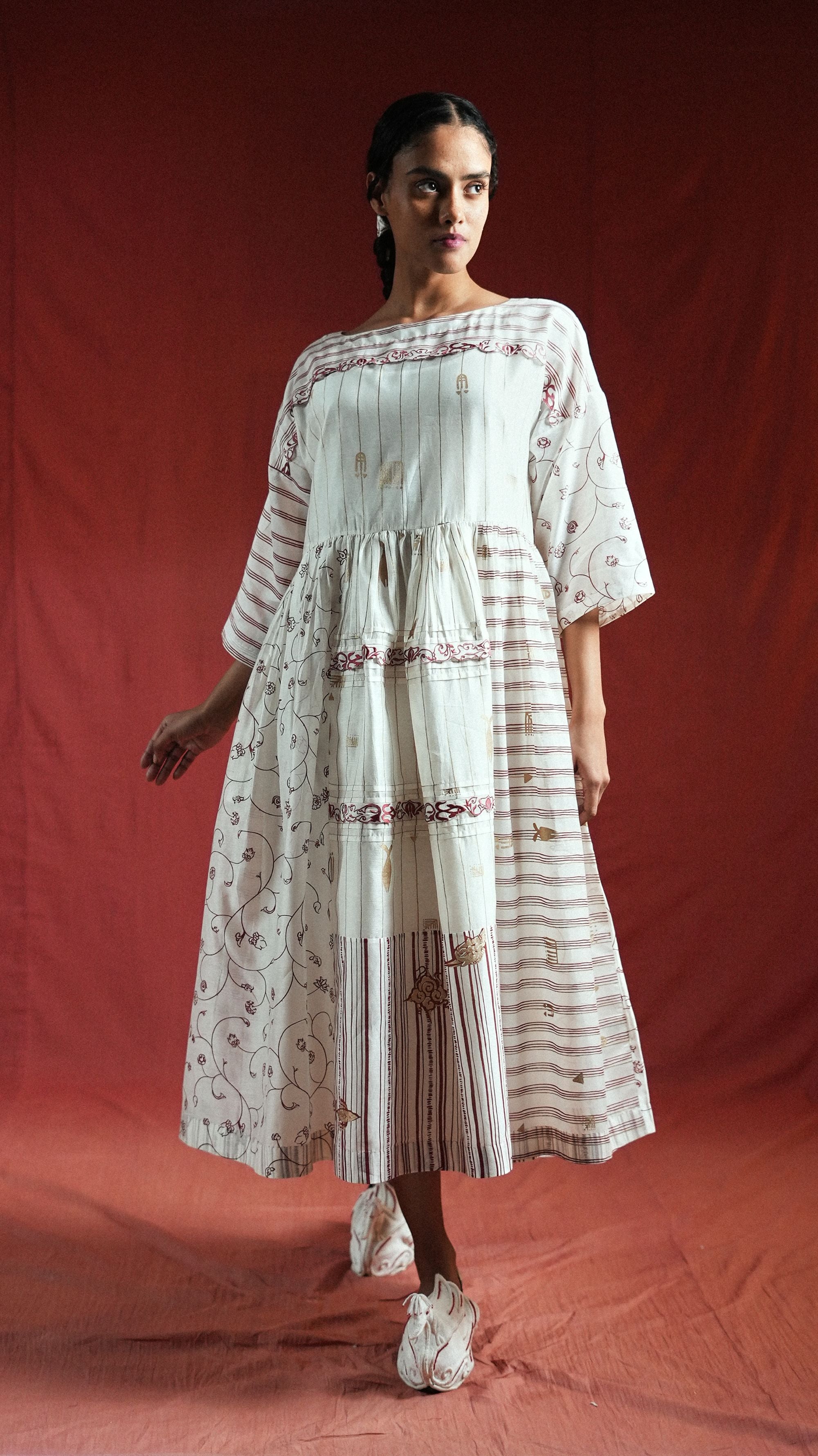 Yuni Patch Dress