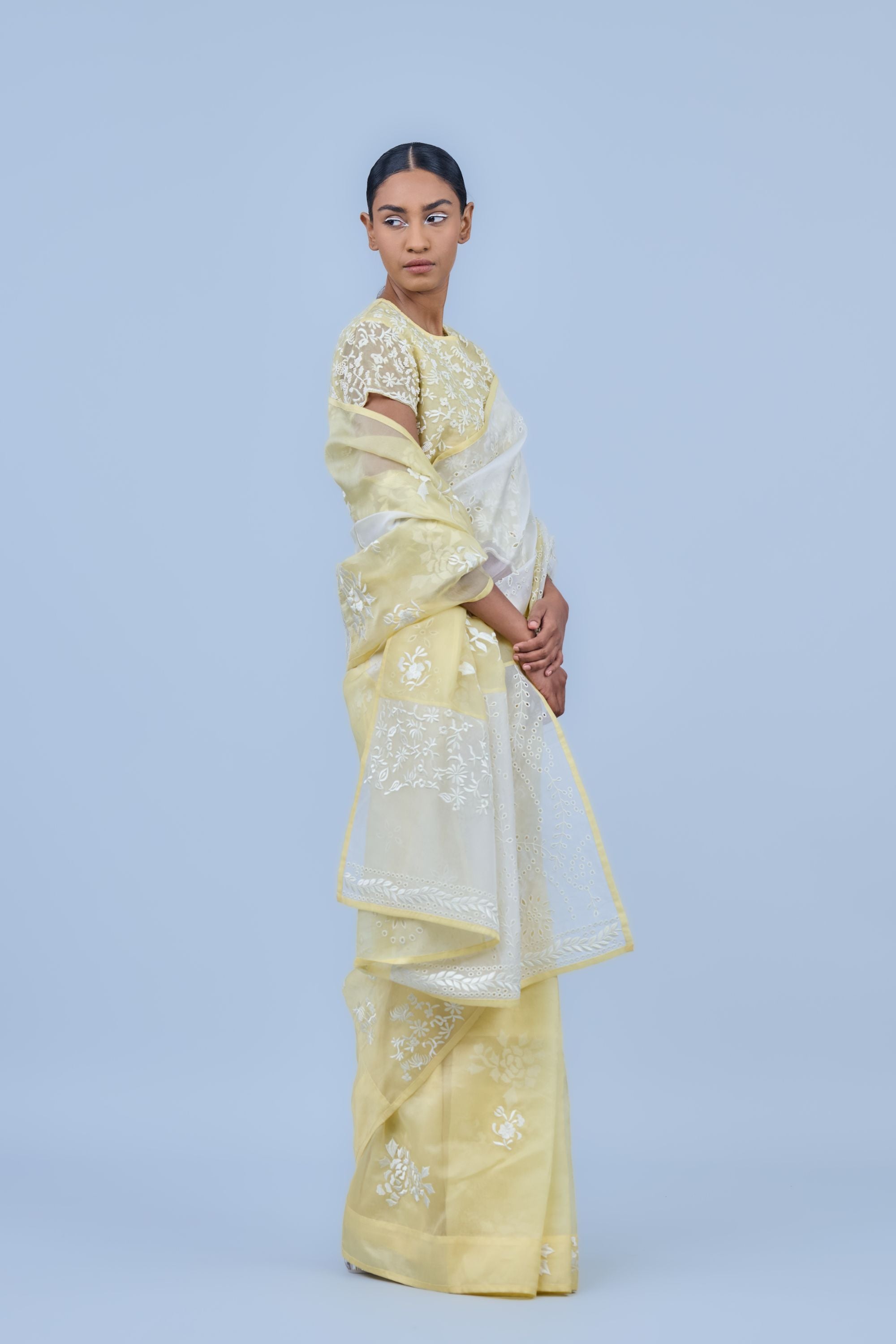 Ice Ec Ec Silk Organza Blouse
