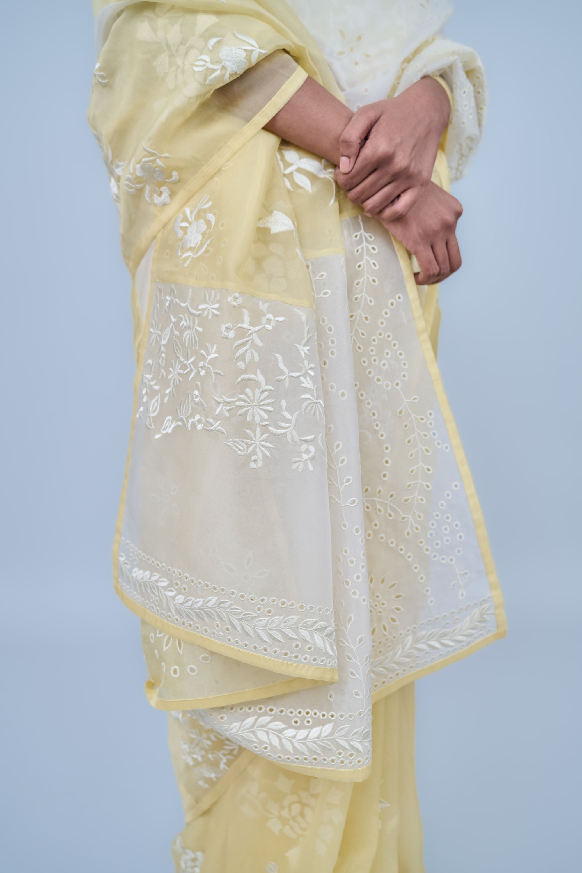 Ice Ec Ec Silk Organza Blouse