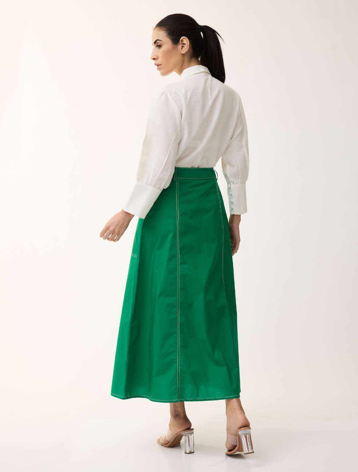 GREEN SKIRT