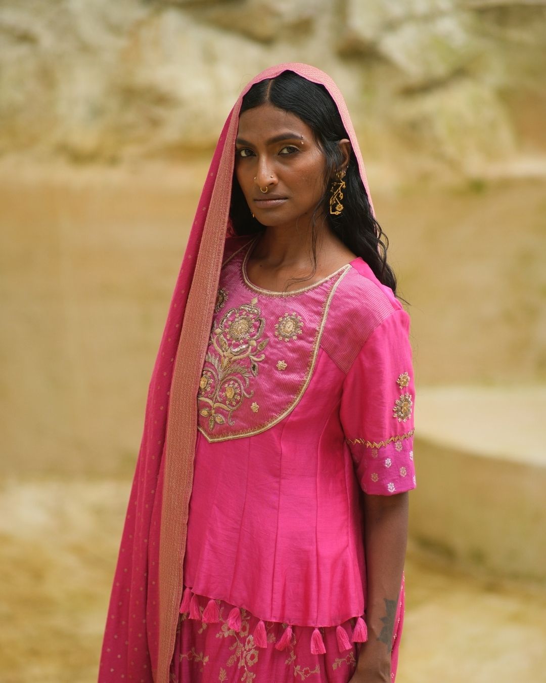 HAND EMBROIDERED LEHENGA CHOLI