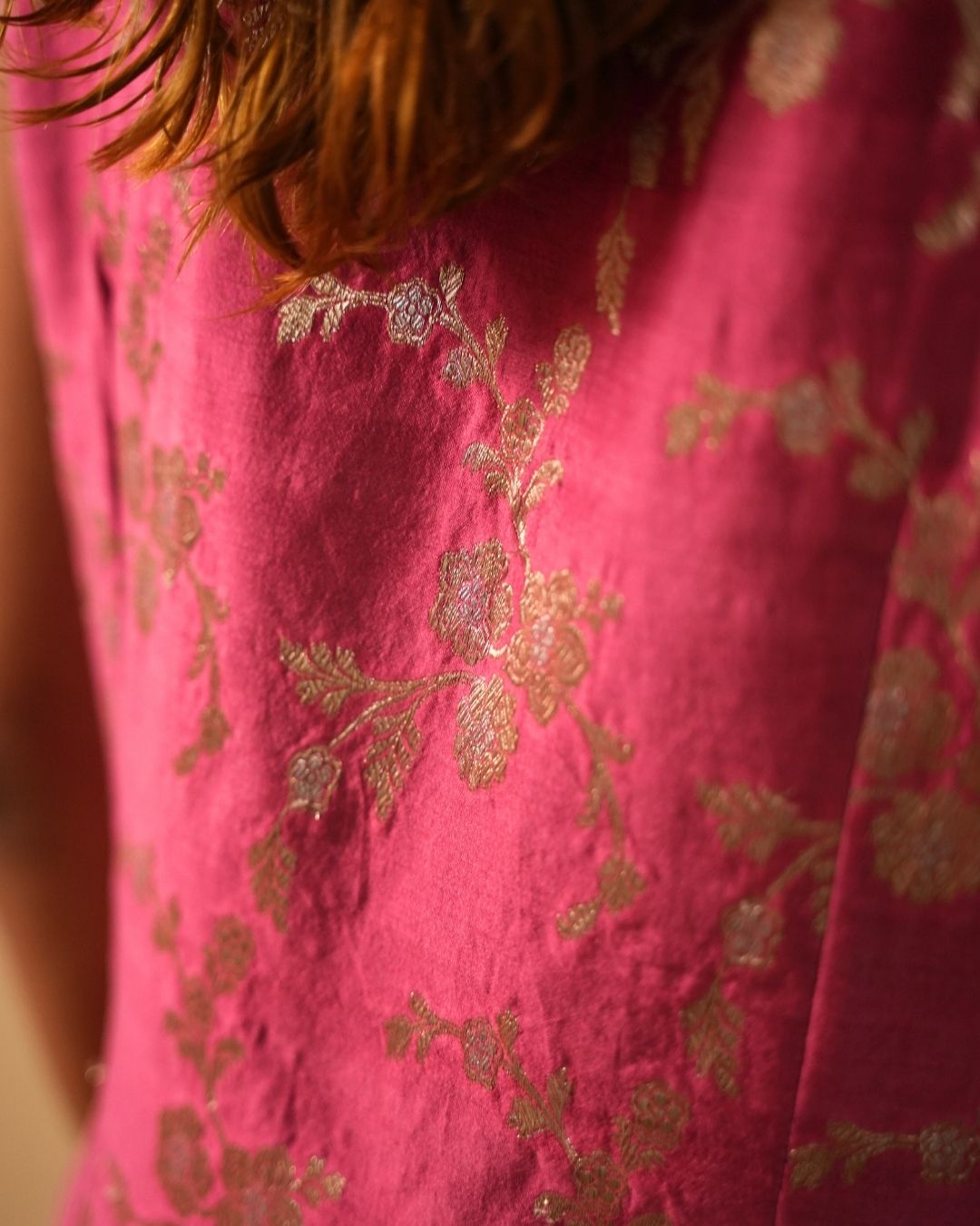 WAISTCOAT WITH HAND EMBROIDERED PANT