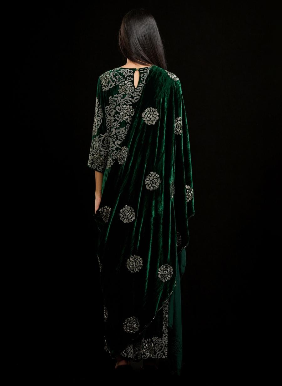 Emerald SLV Velvet Pant
