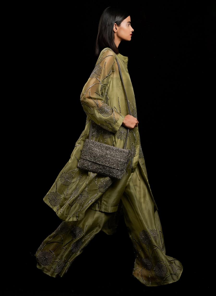 Jade SLV Silk Organza Jacket