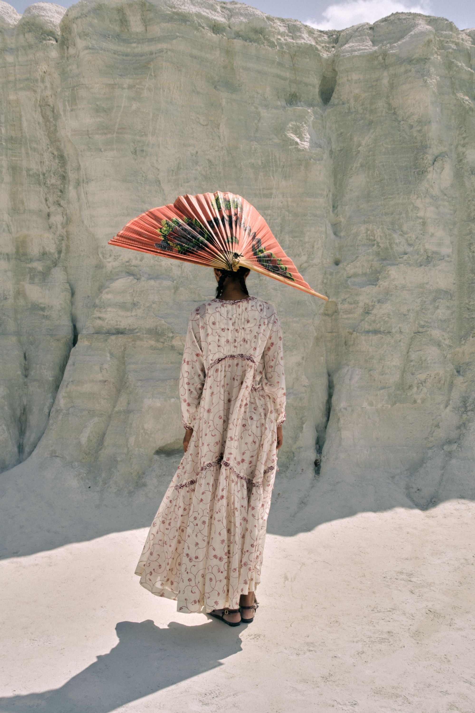 Min Maw Chanderi Tier Dress