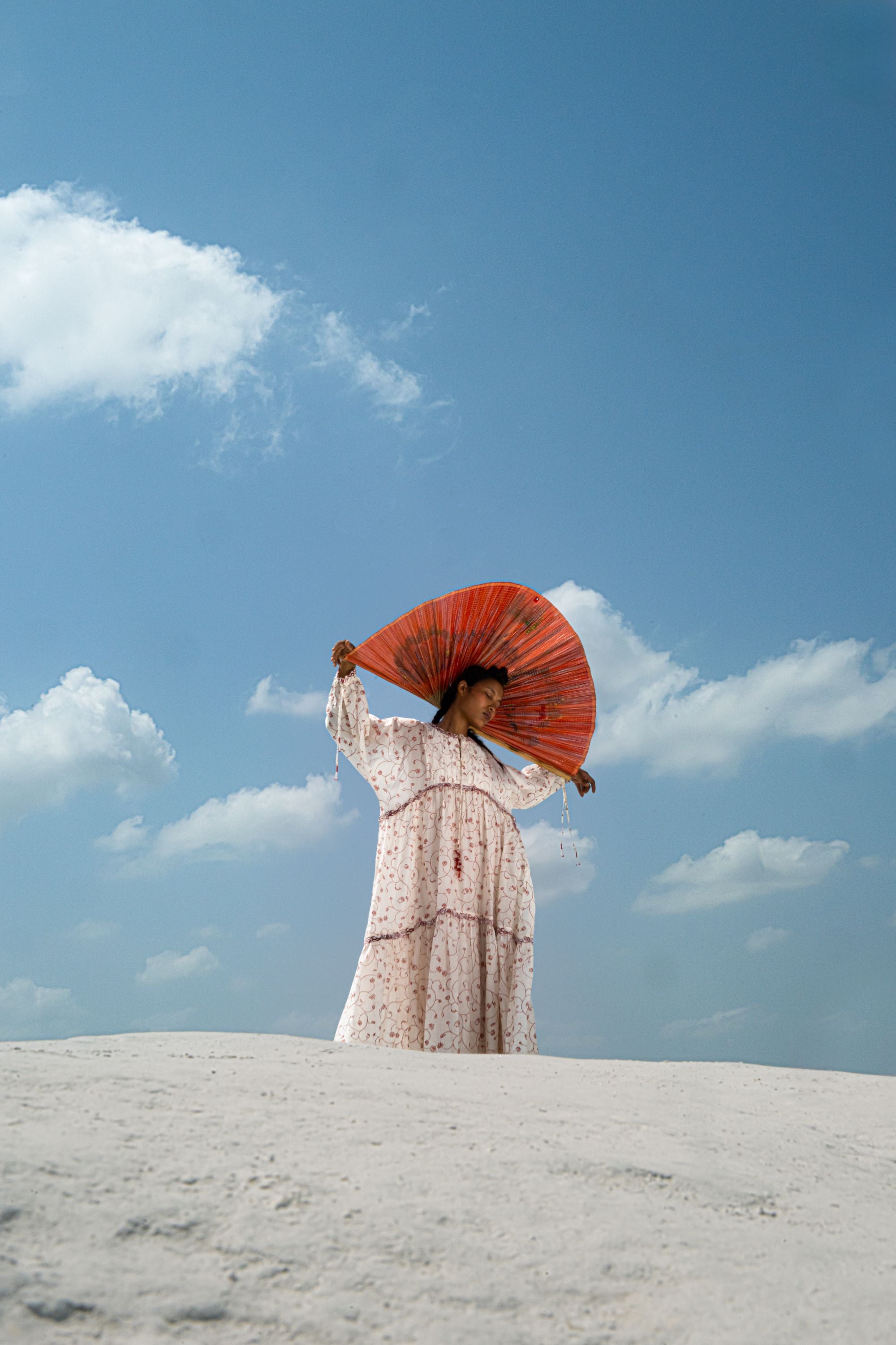 Min Maw Chanderi Tier Dress