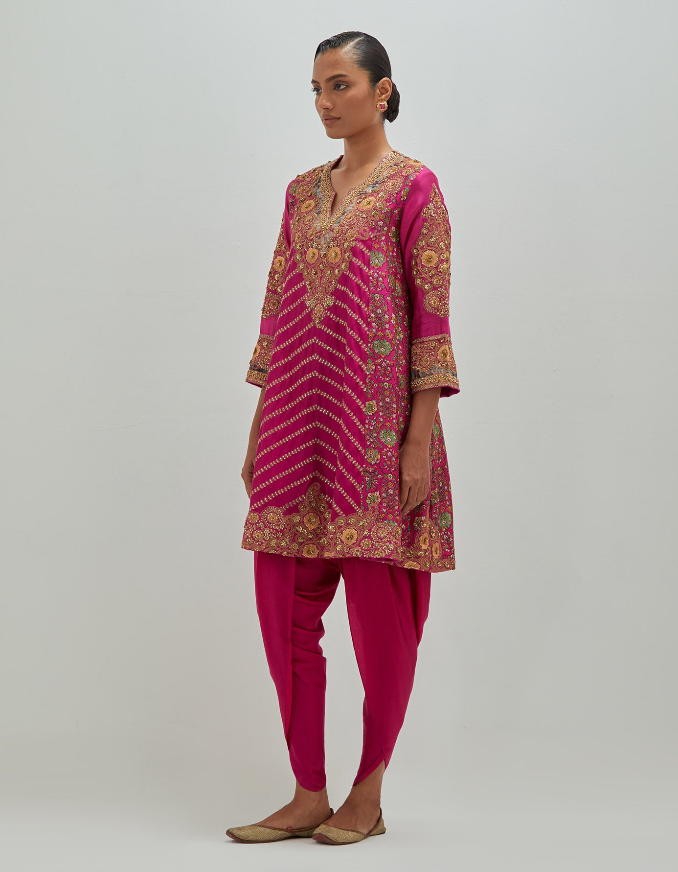 Festive Pret Dhoti Set