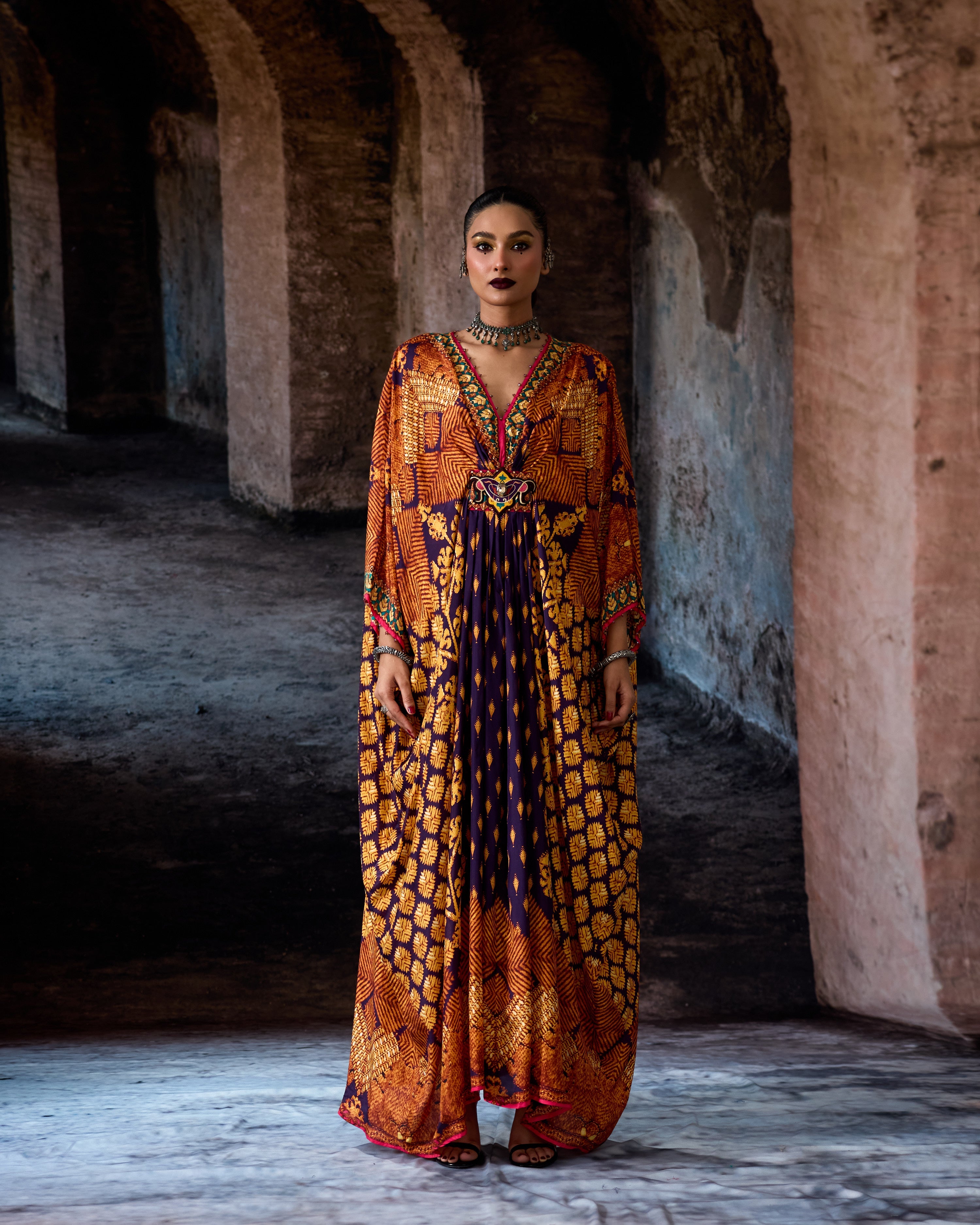 Bethari : Imama - Purple/Gold