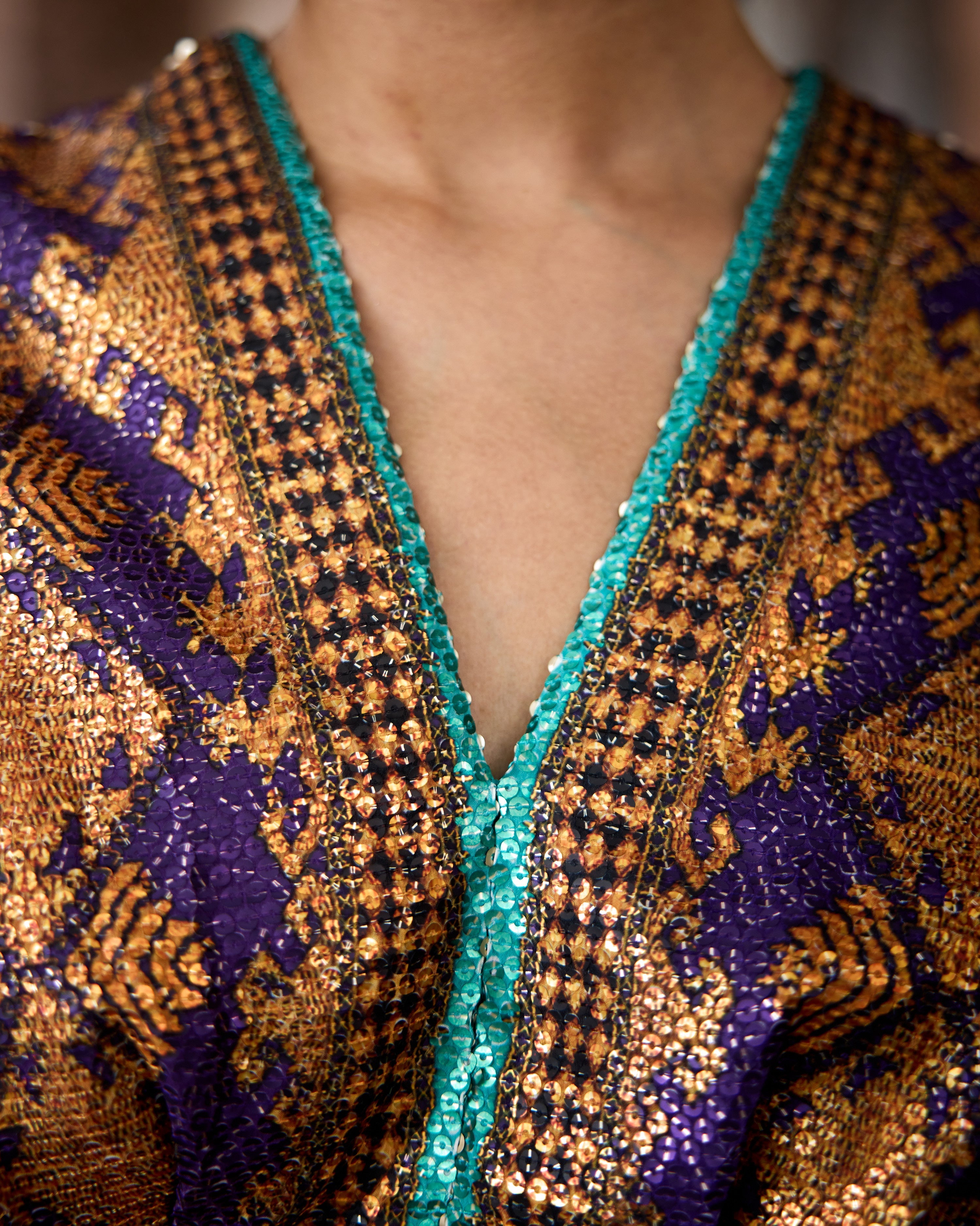 Bethari : Neerja/Leela - Purple/Copper