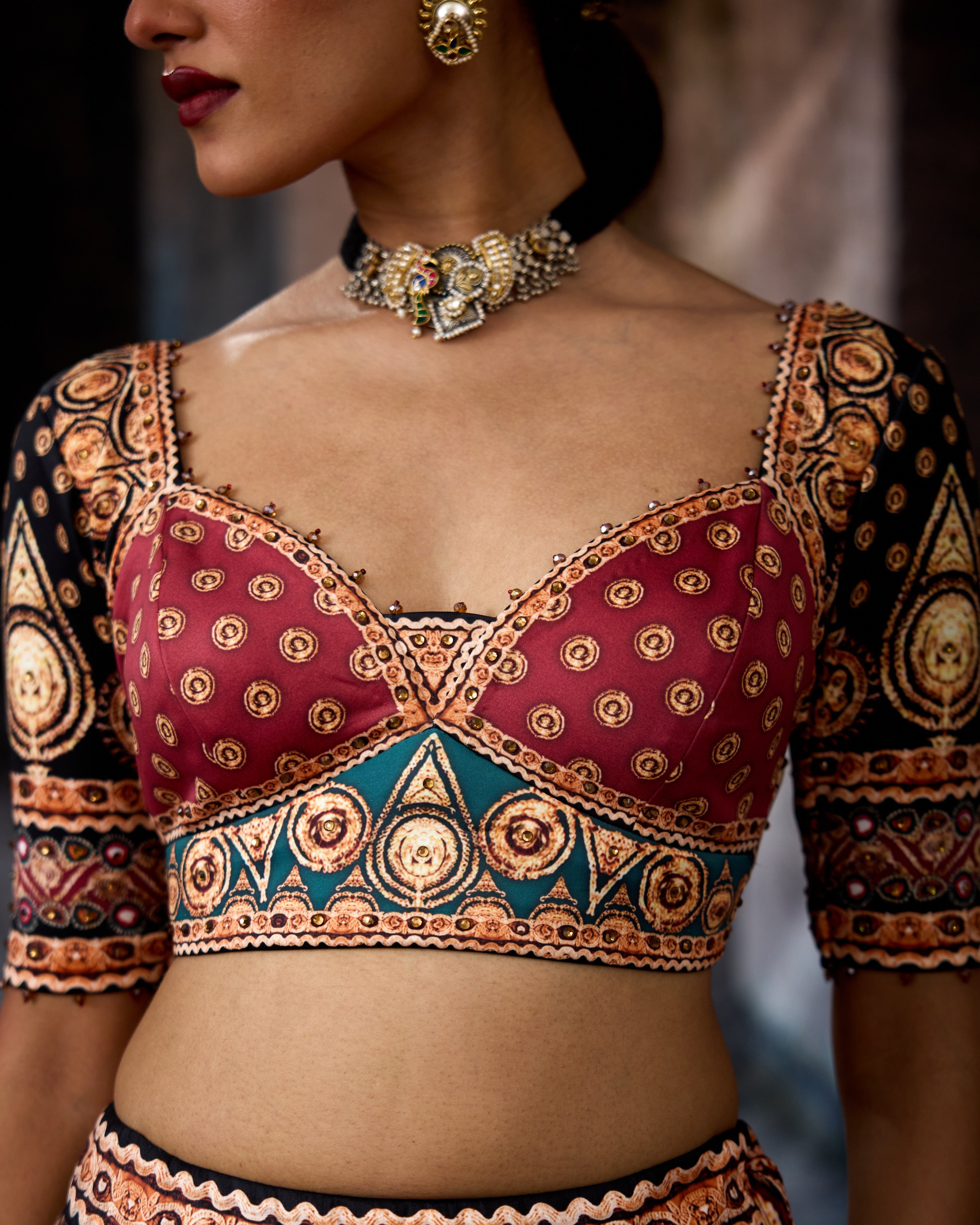 Bethari : Leela - Maroon