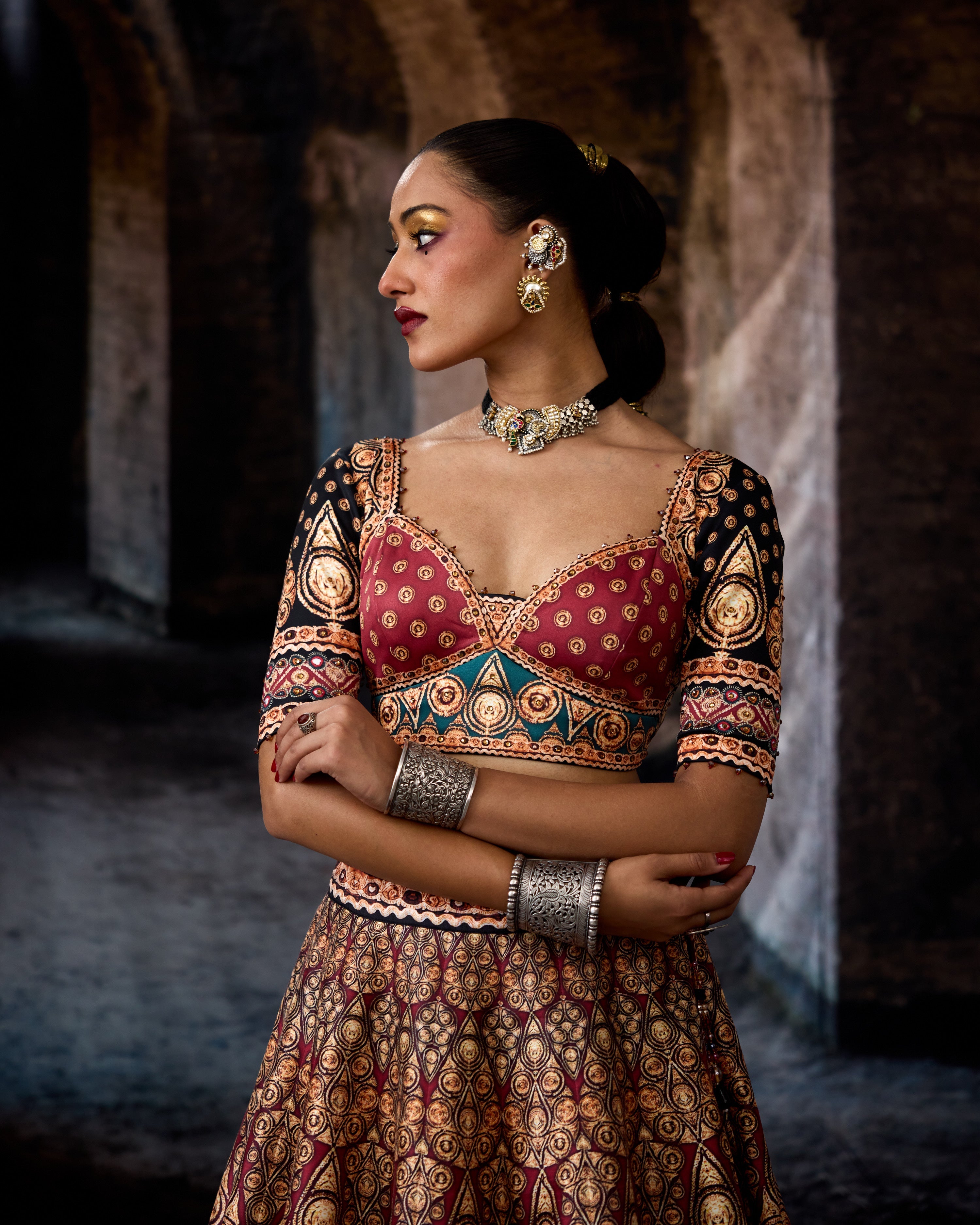 Bethari : Leela - Maroon