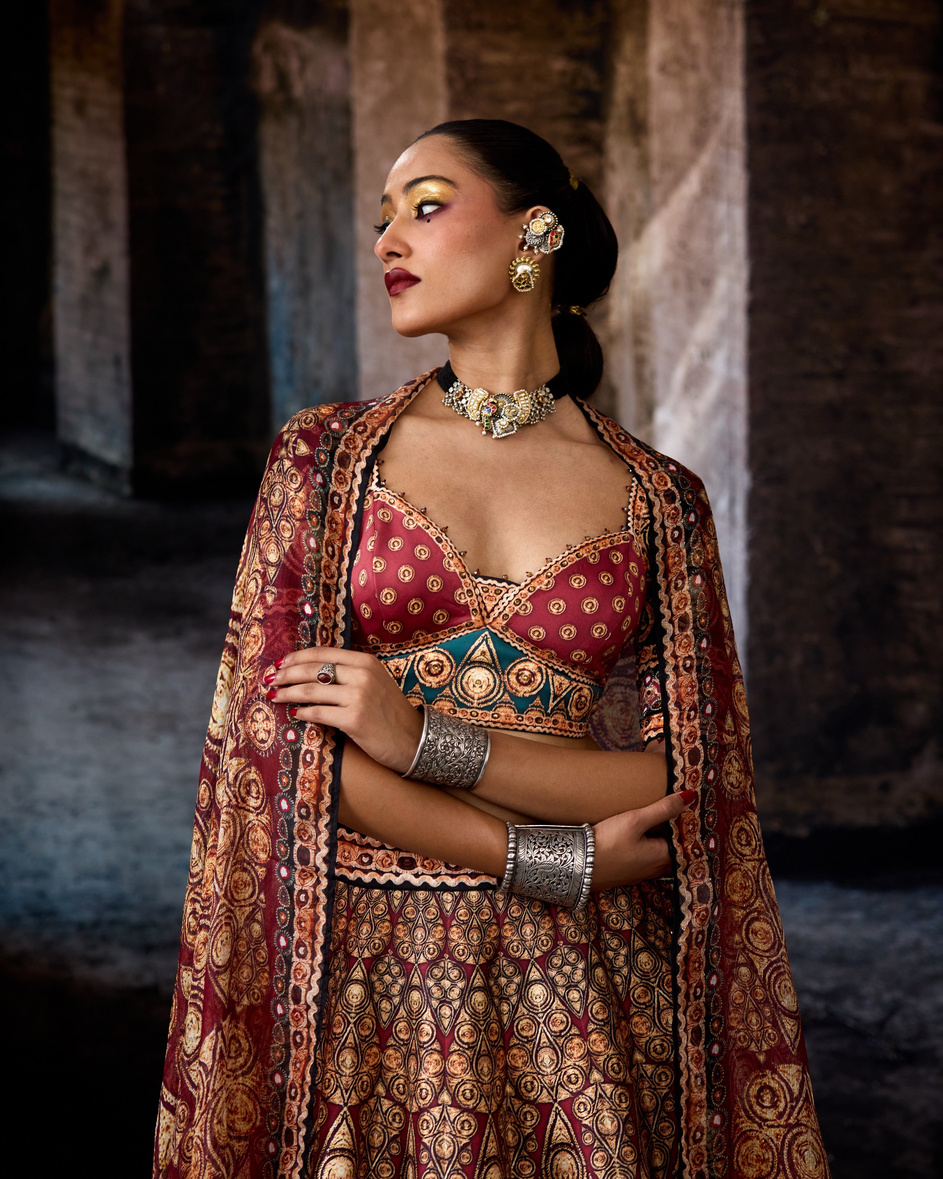 Bethari : Leela - Maroon