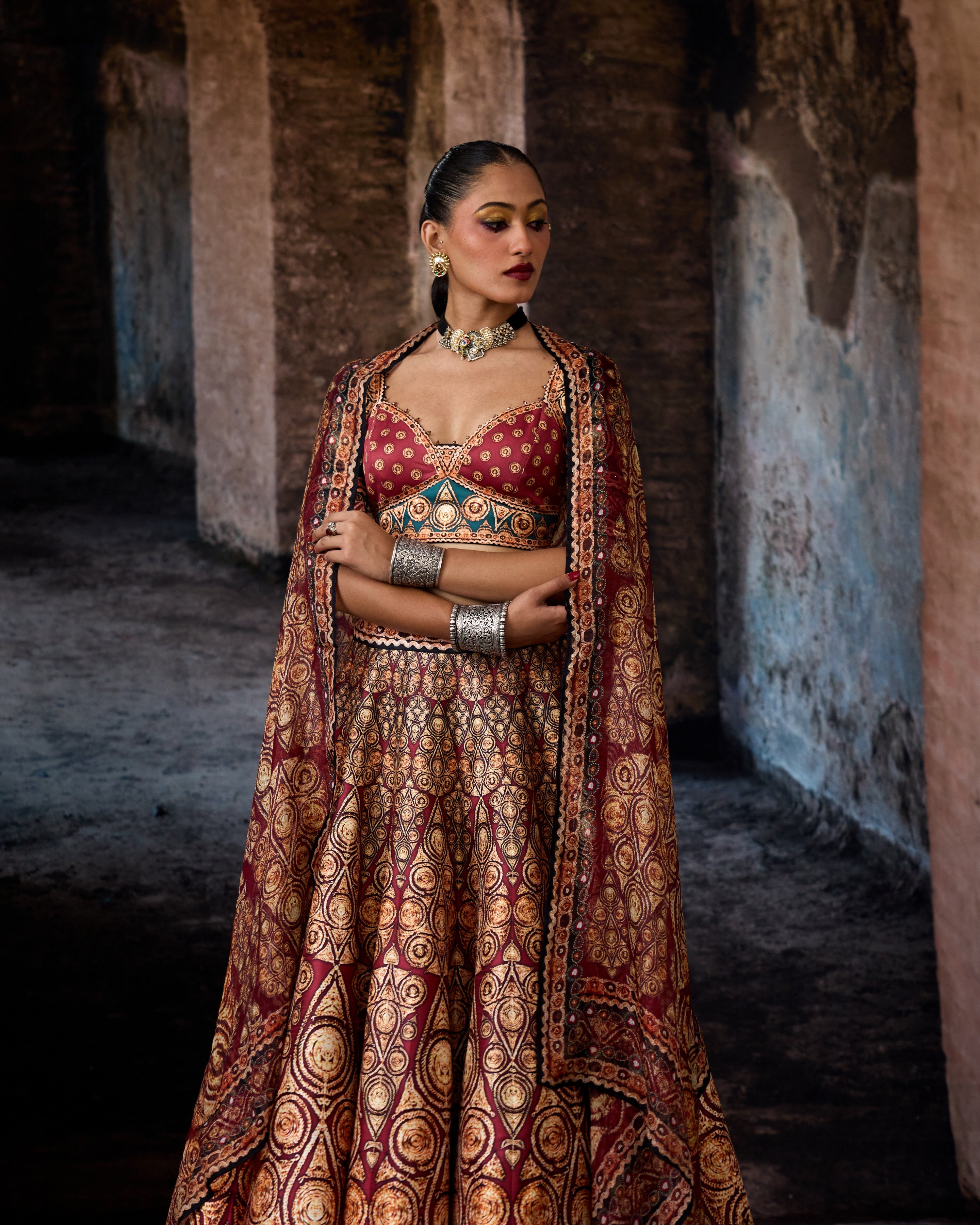 Bethari : Leela - Maroon