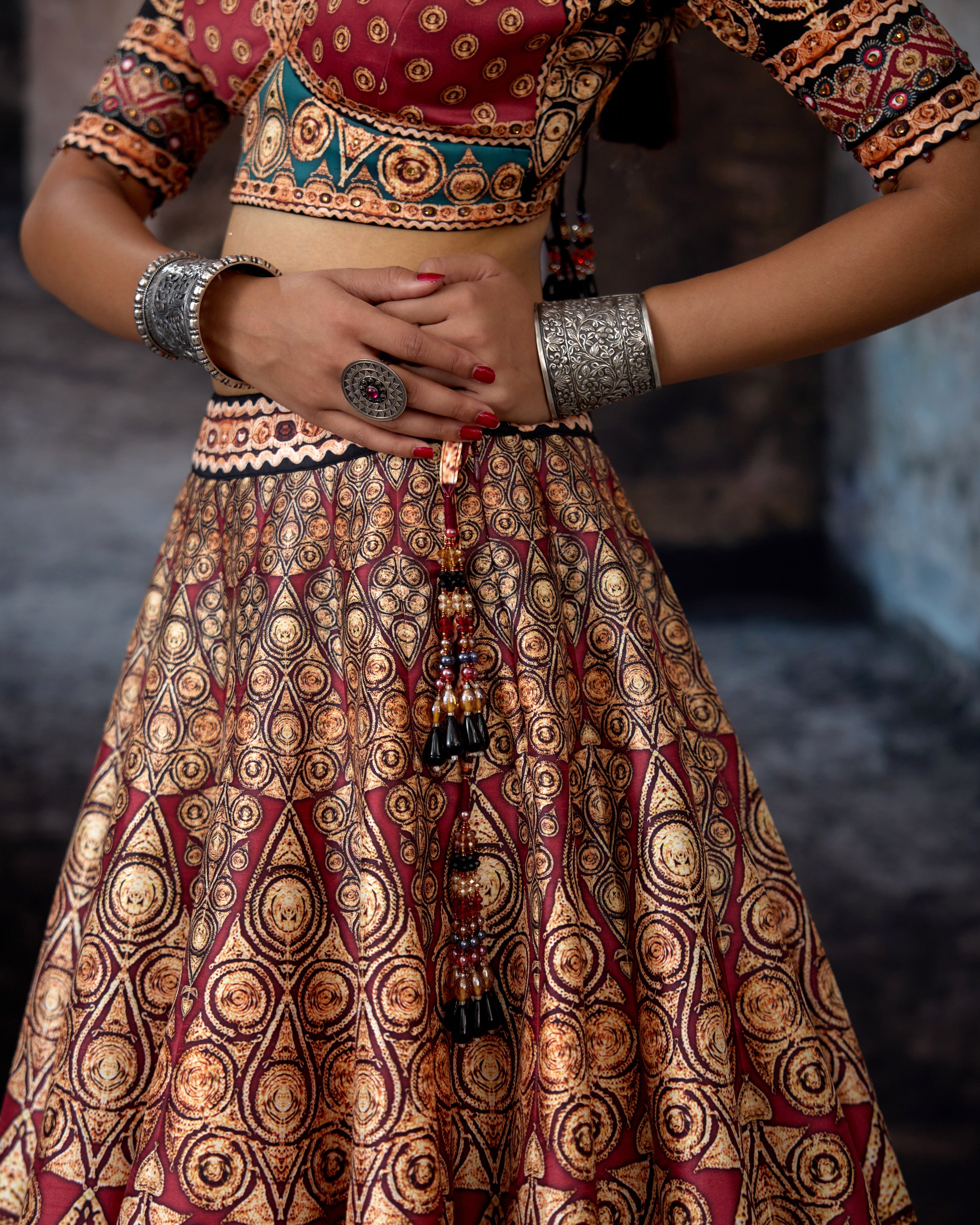 Bethari : Leela - Maroon