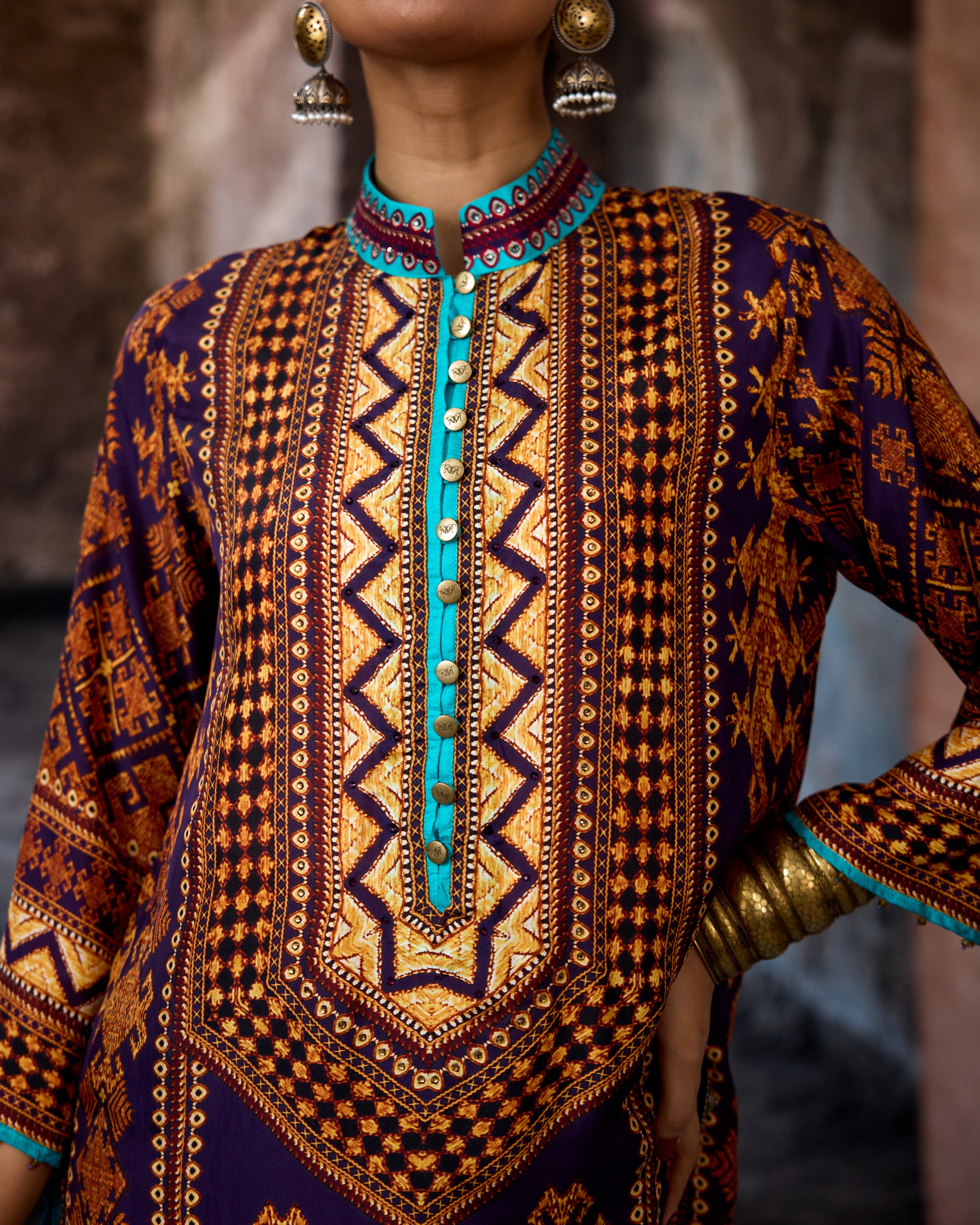 Bethari : Ramin - Purple/Gold