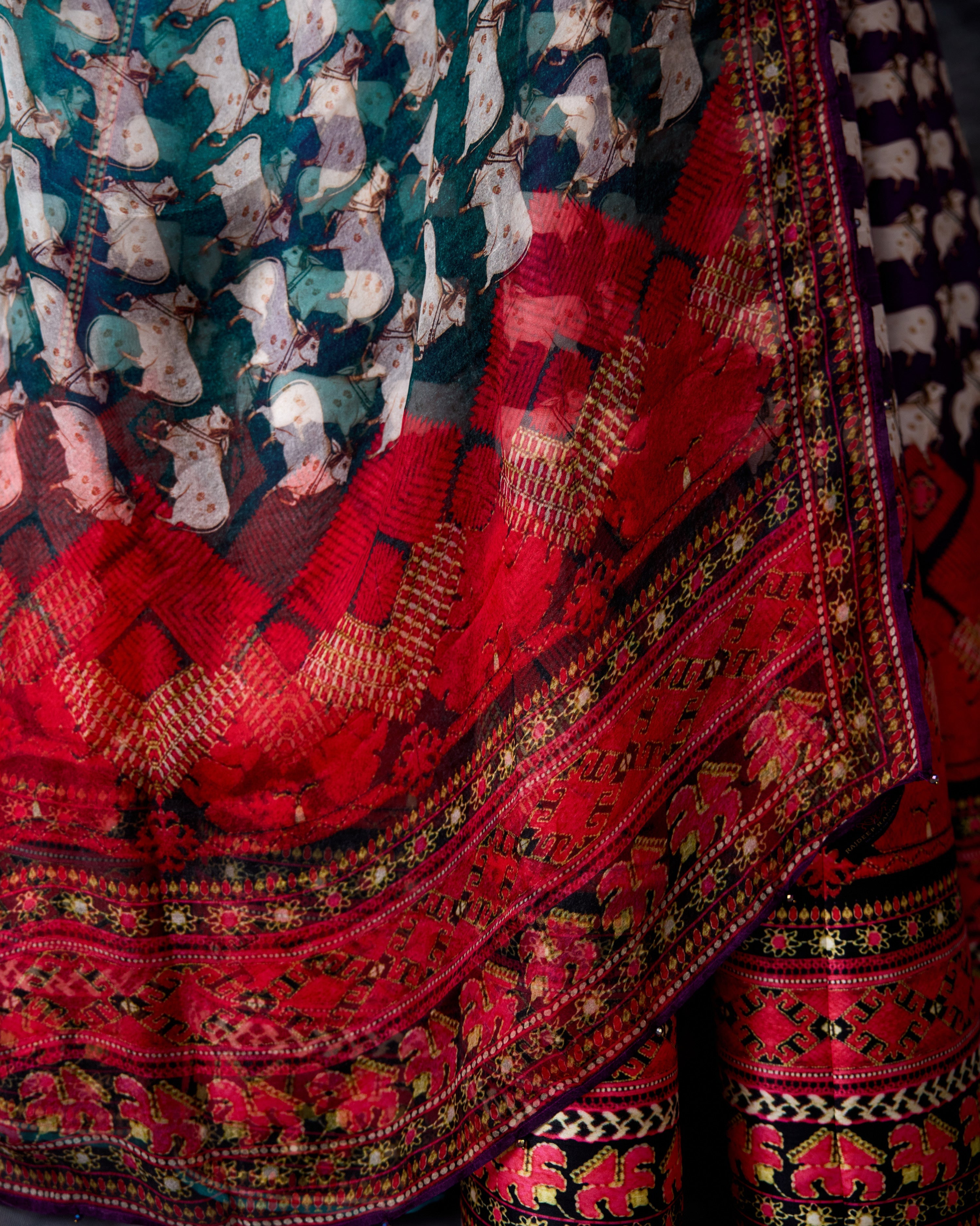 Bethari : Leela - Purple/Turquoise