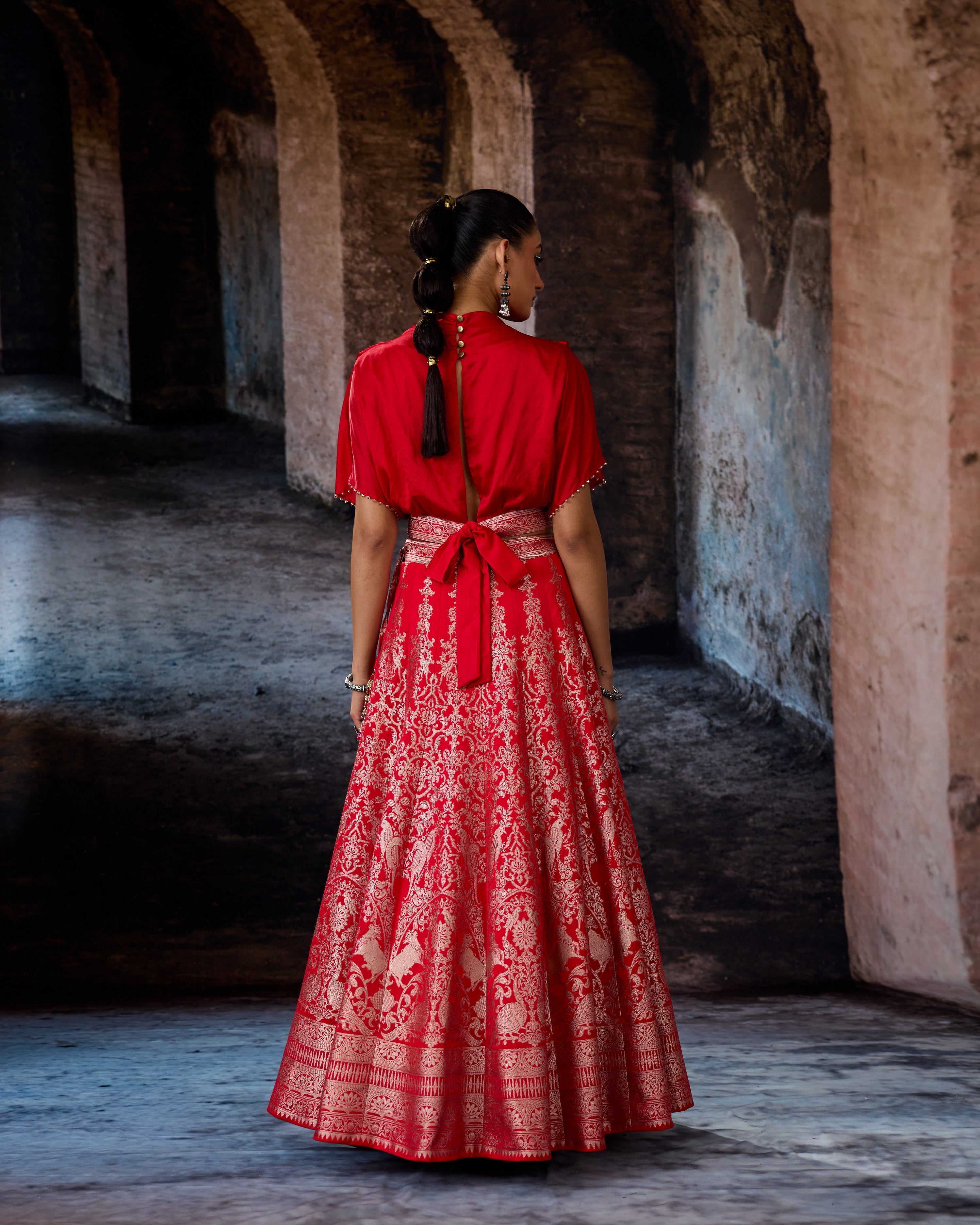 Bethari : Varsha/Leela - Red