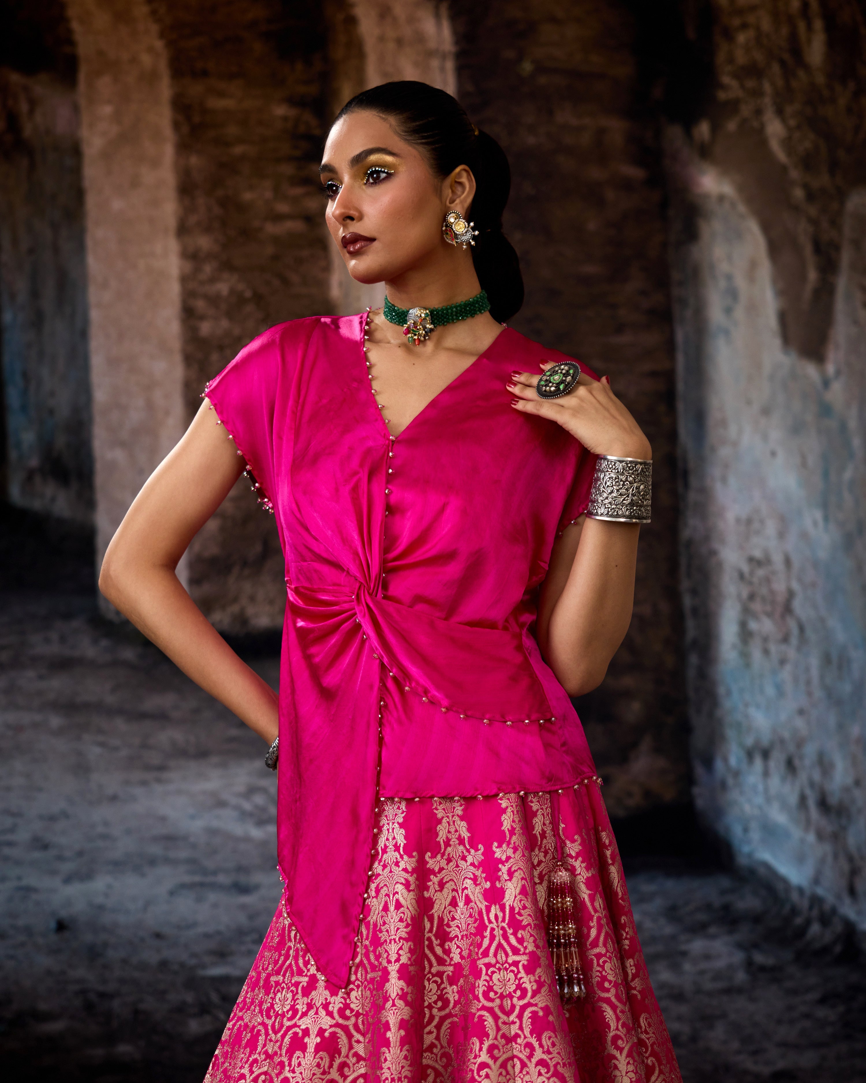Bethari : Diksha/Leela - Fuchsia