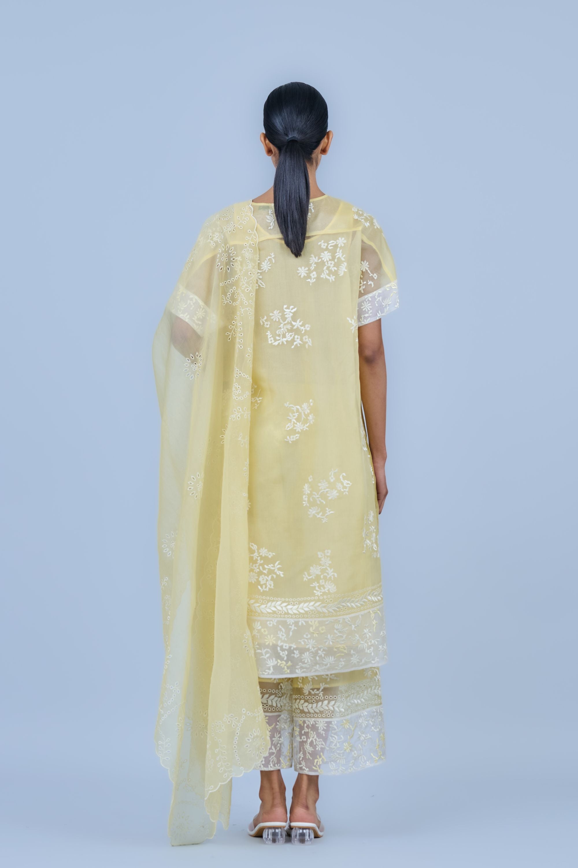 Sun Ec Silk Organza Dupatta