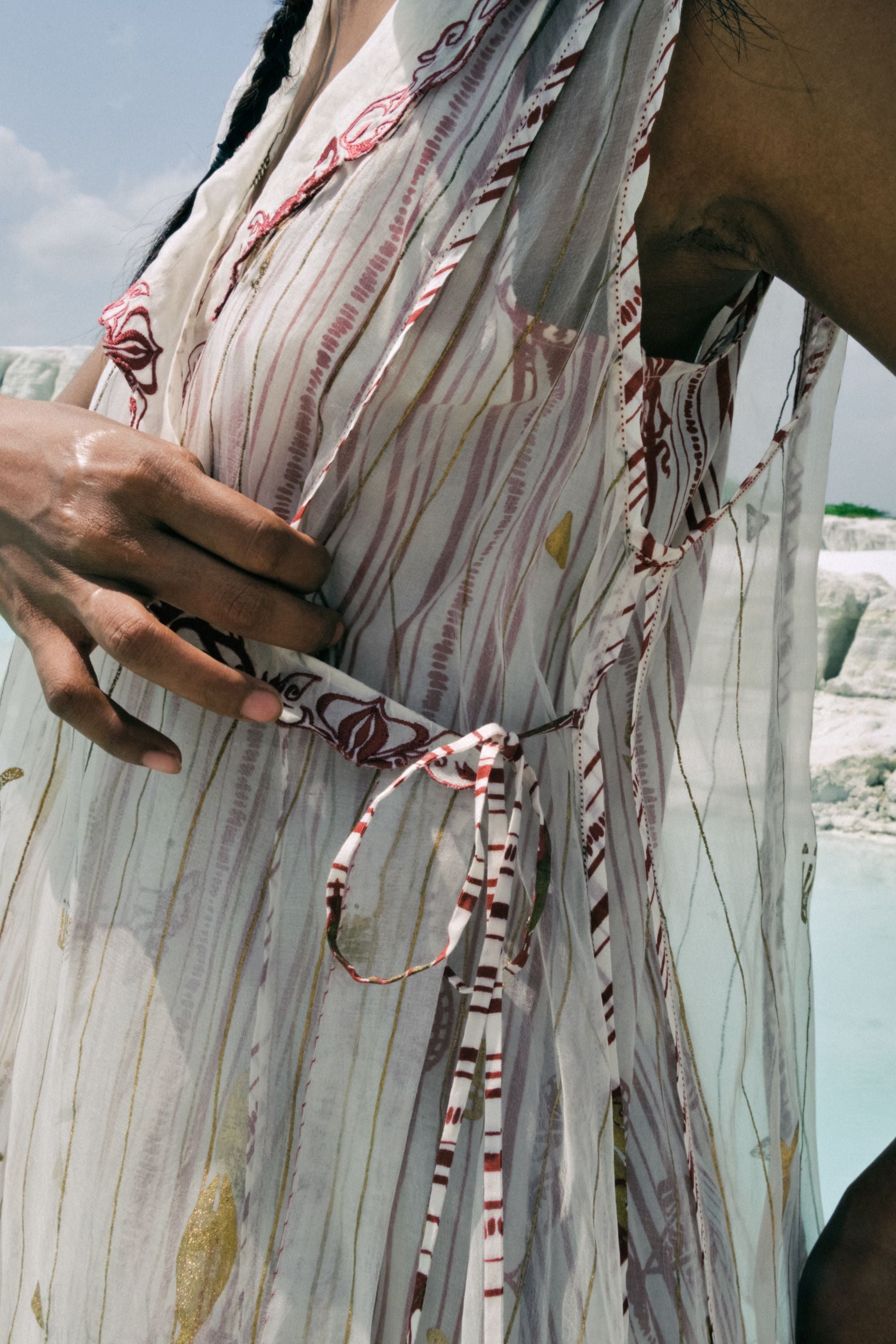 Ashin Organza Overlay